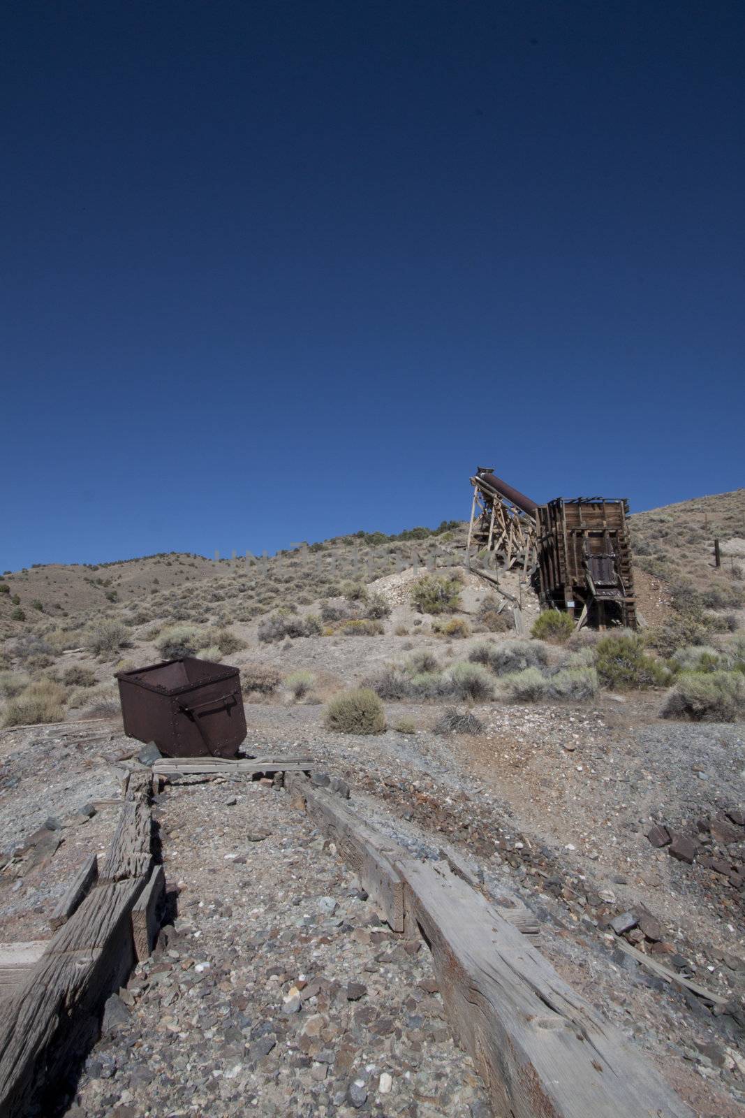 an old abandoned mine