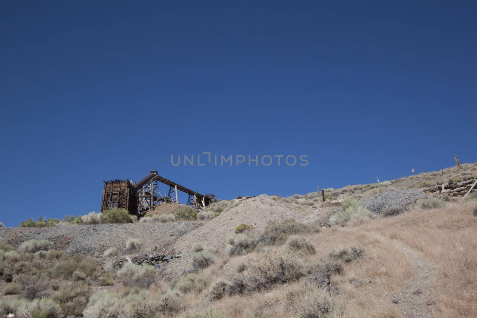 an old abandoned mine