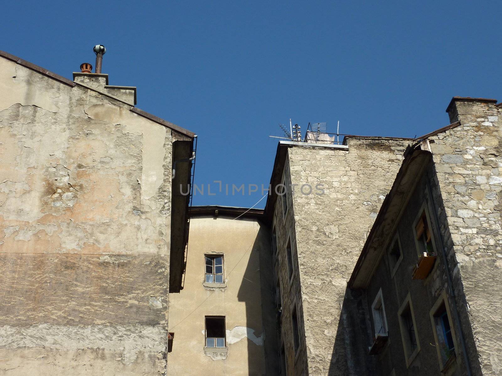 Very old building facades by Elenaphotos21