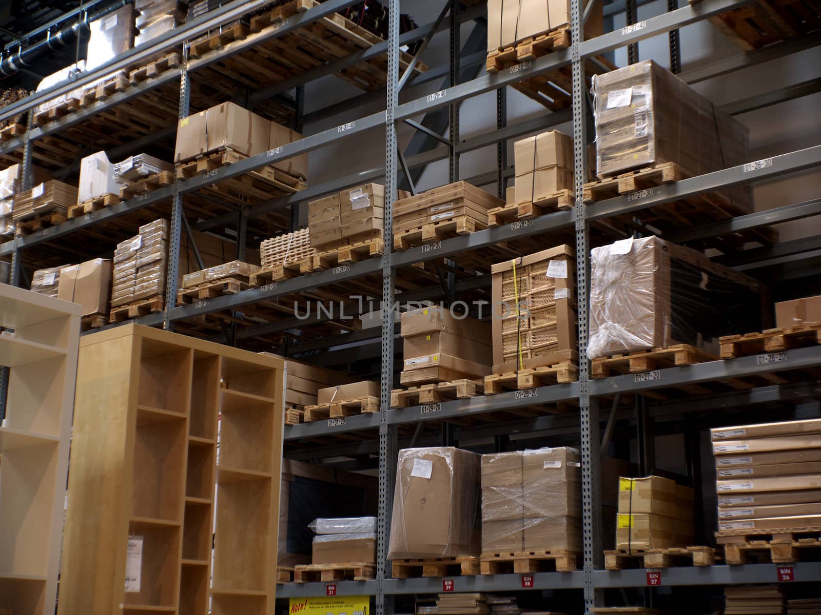 Warehouse stock. by vsphoto