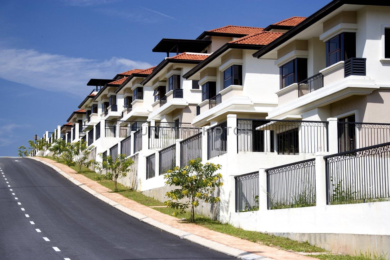 Image of brand new real estate for sale in Malaysia.
