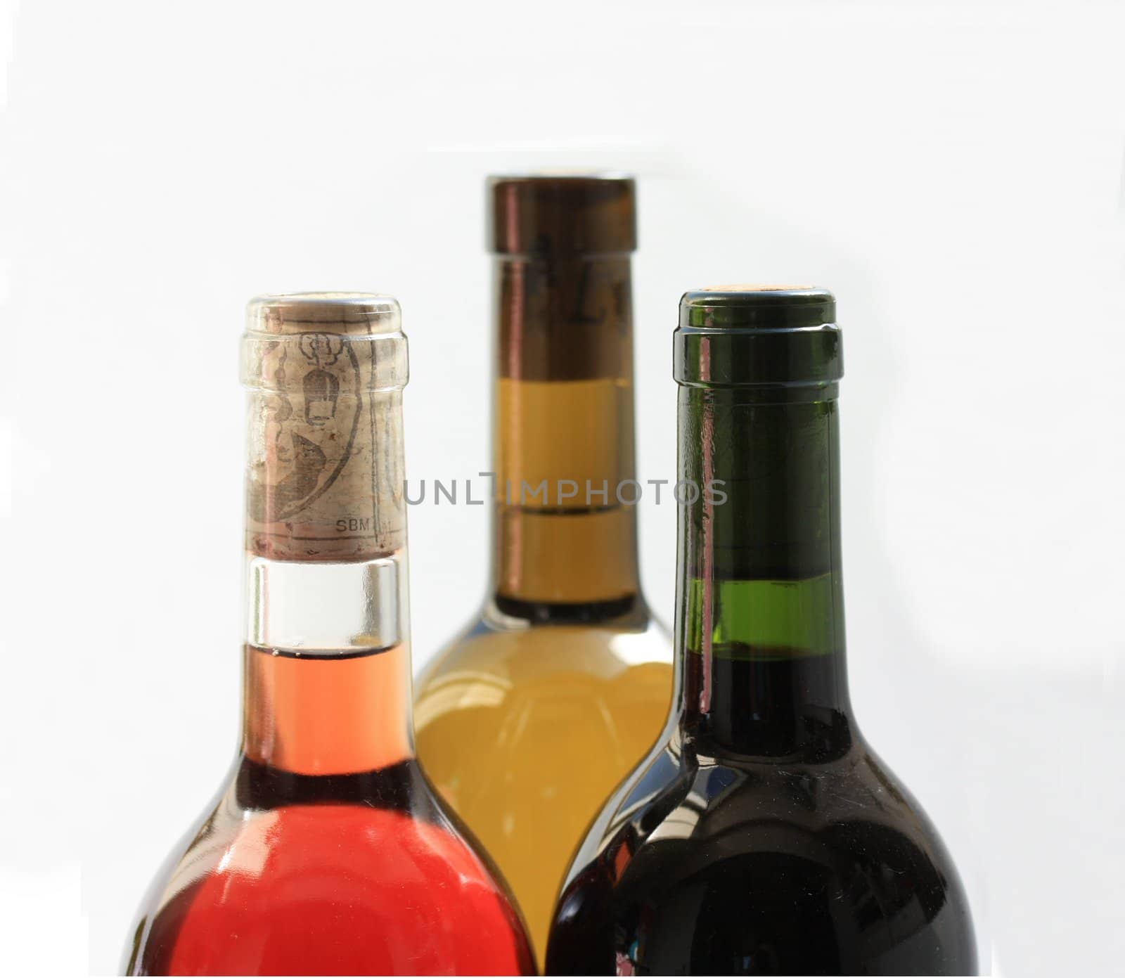 wine bottles by studioportosabbia