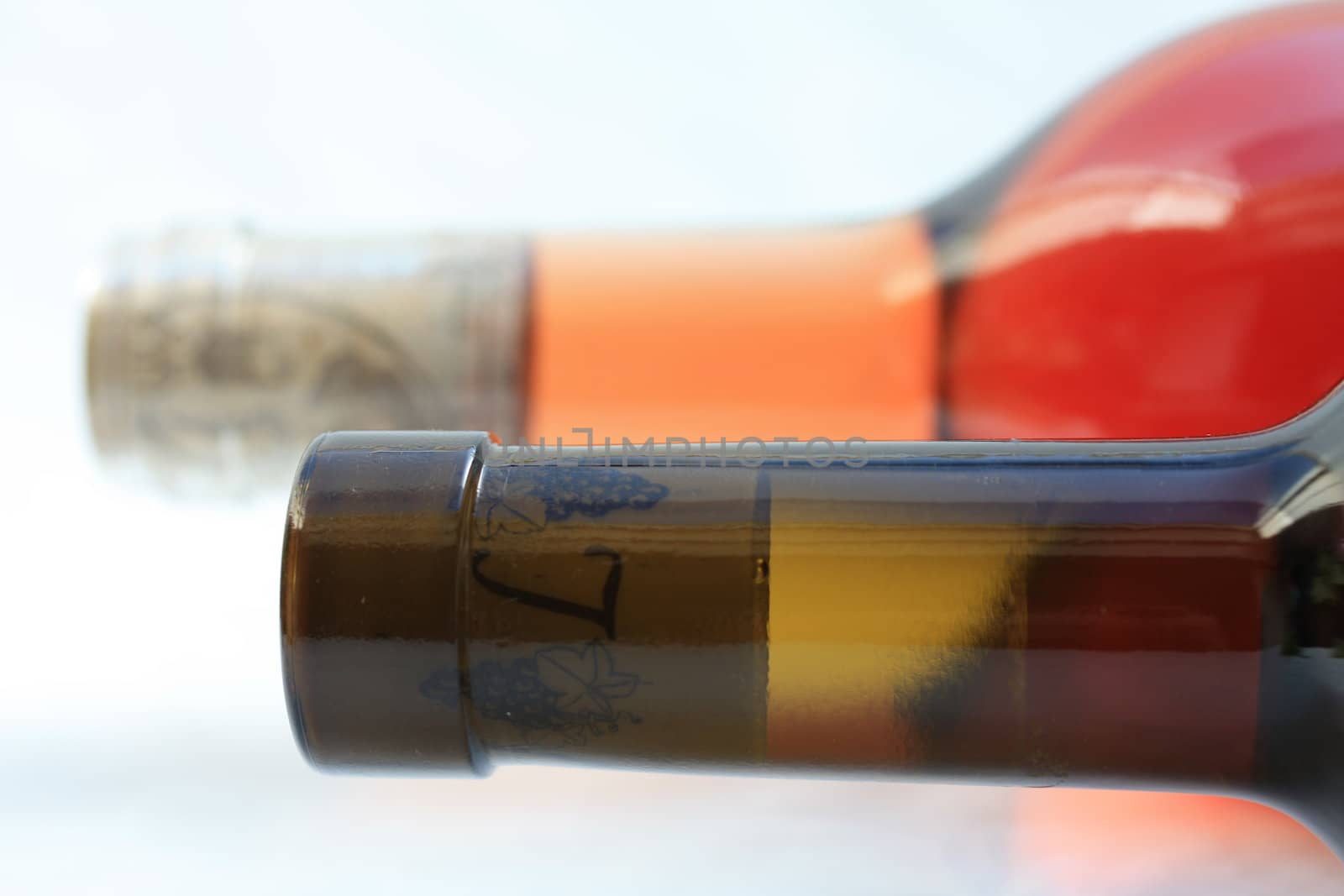 wine bottles by studioportosabbia