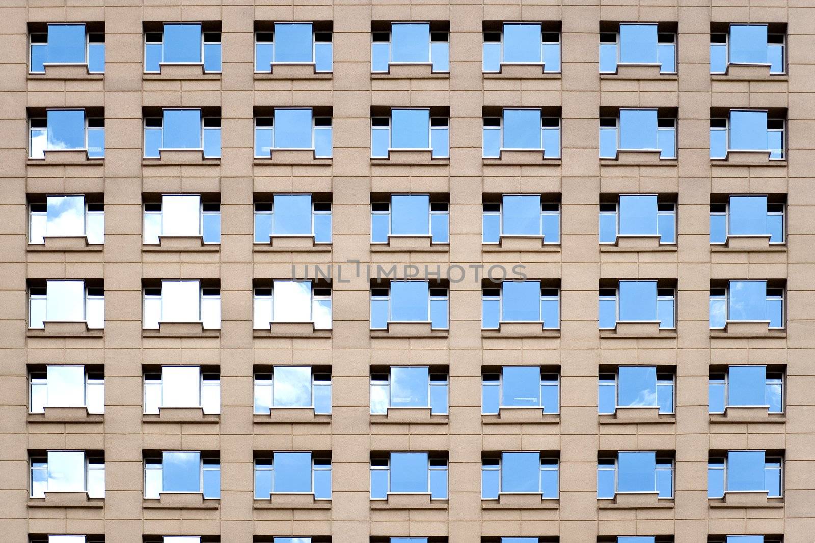 Windows of a Modern Building by shariffc