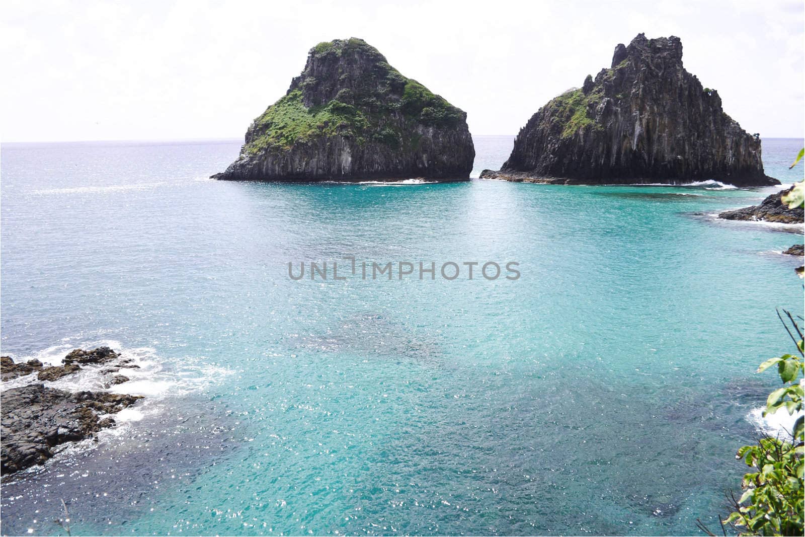 The Two Brothers Hill in Fernando de Noronha, Brazil.