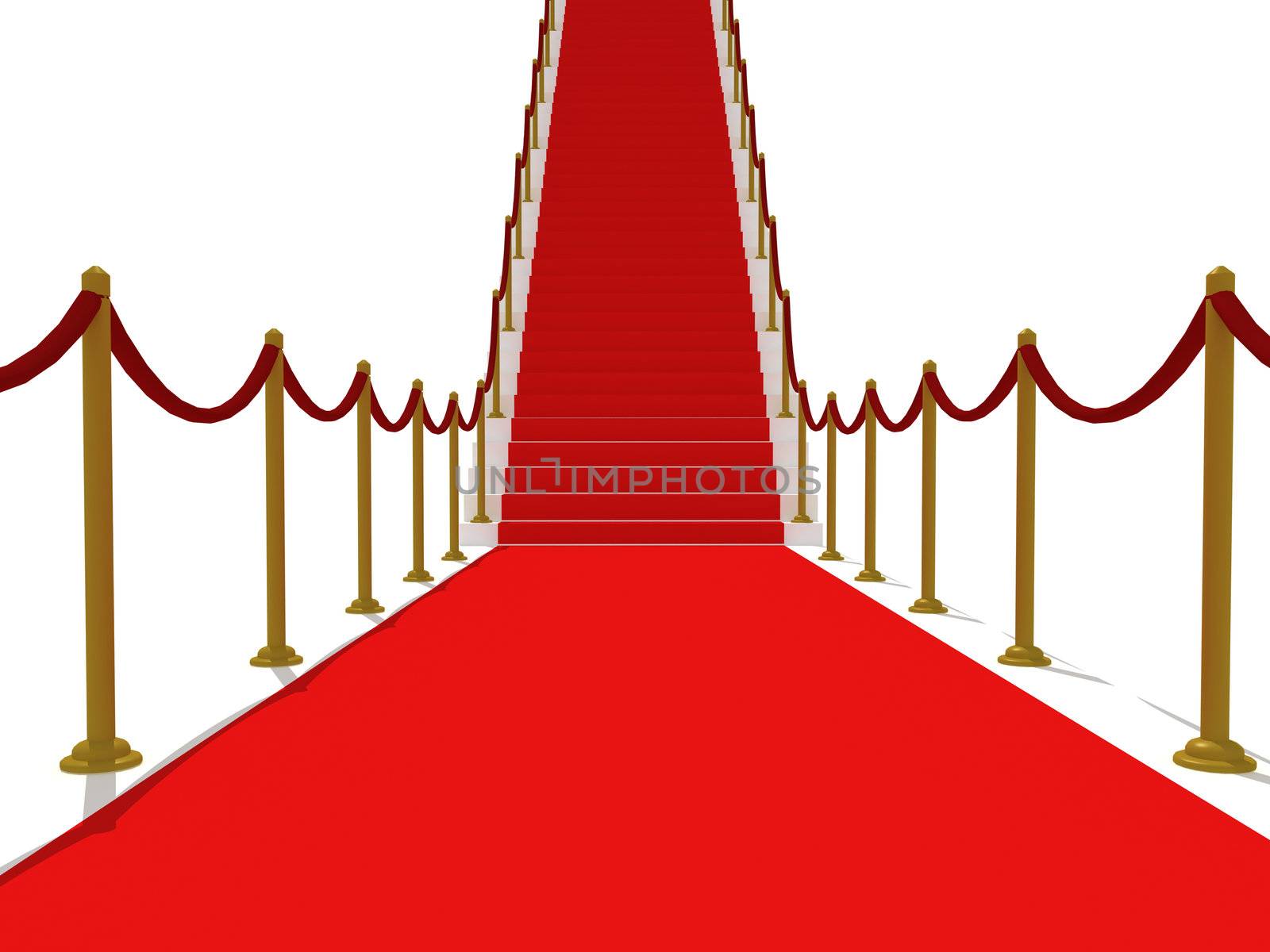 Red Carpet Stairs - Stairway to fame by dacasdo