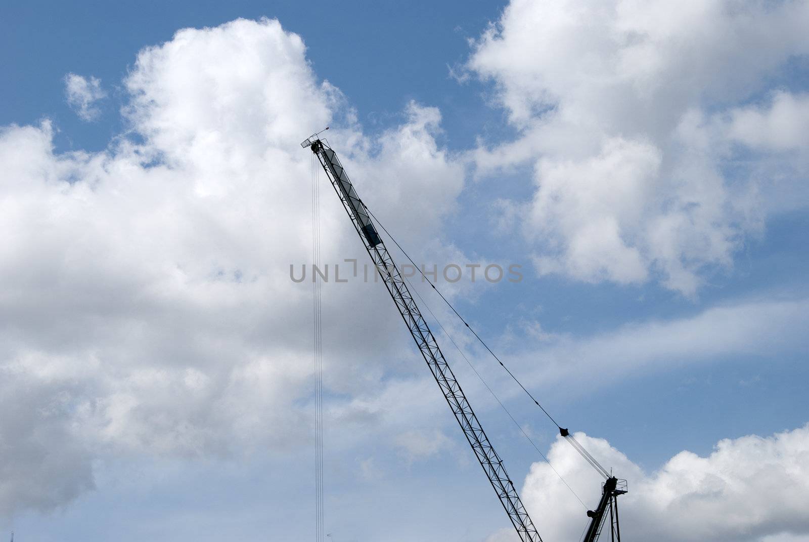 The Jib of a construction Crane