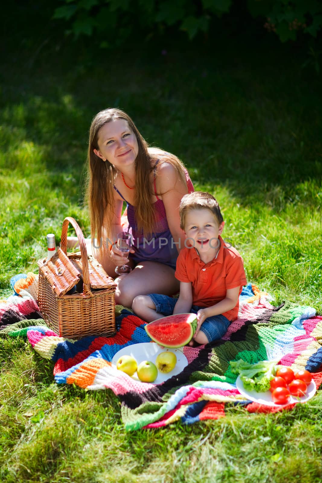 Family picnic by shalamov
