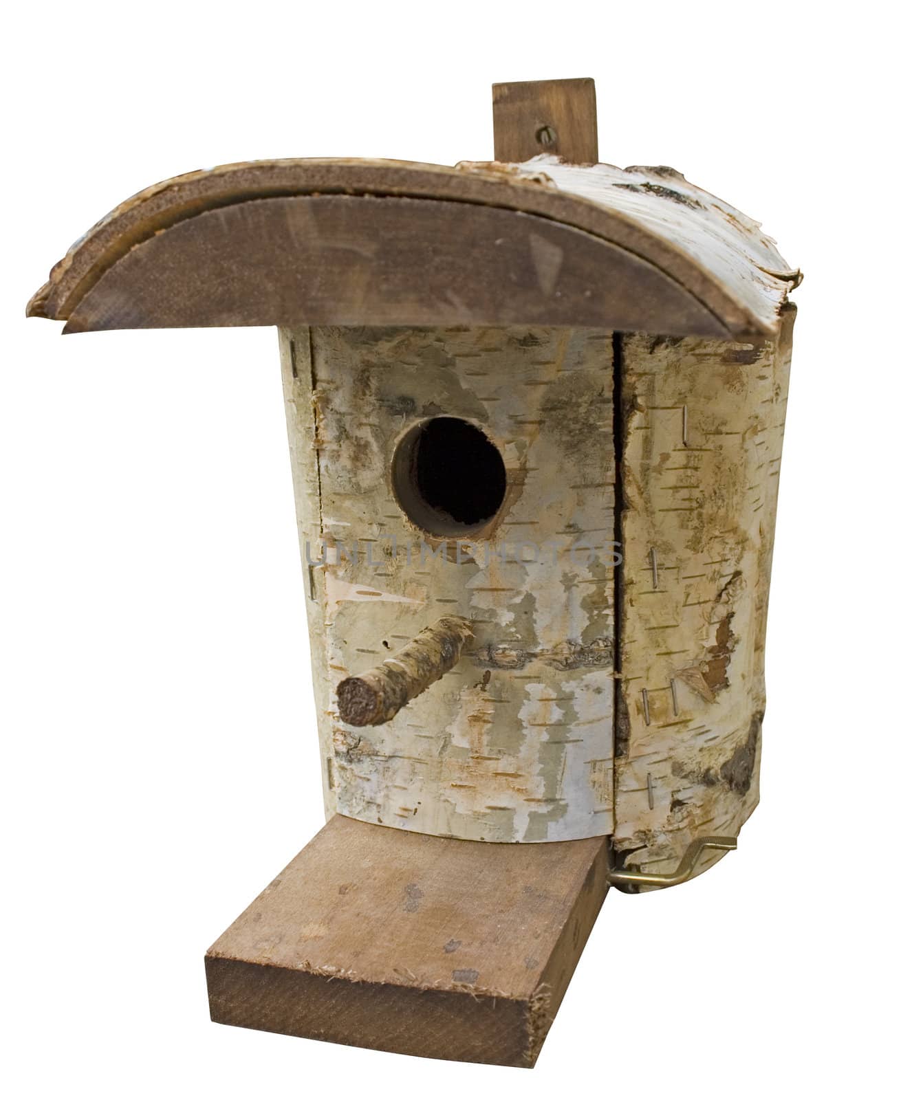 birdhouse isolated on white background