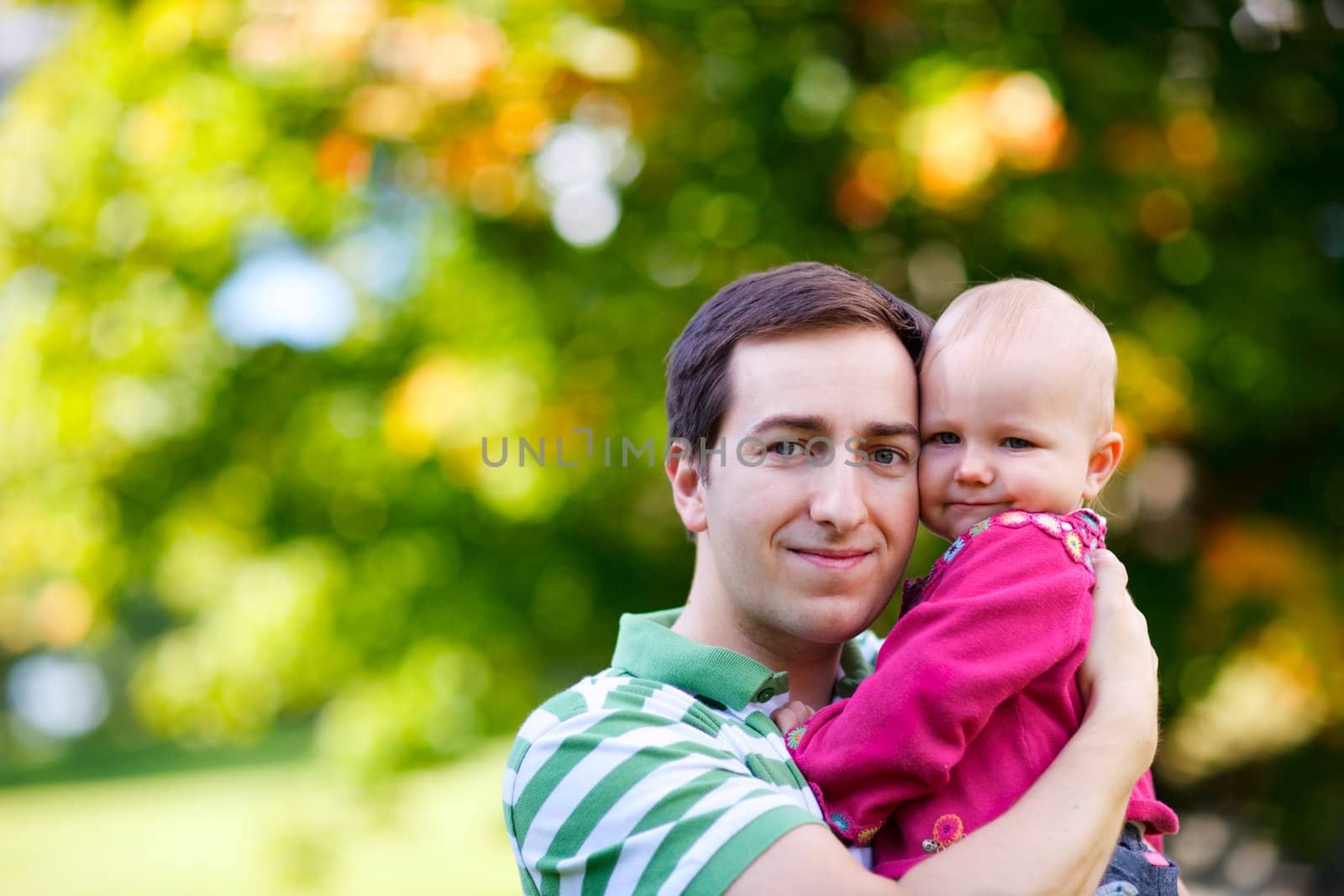 Family outdoors by shalamov