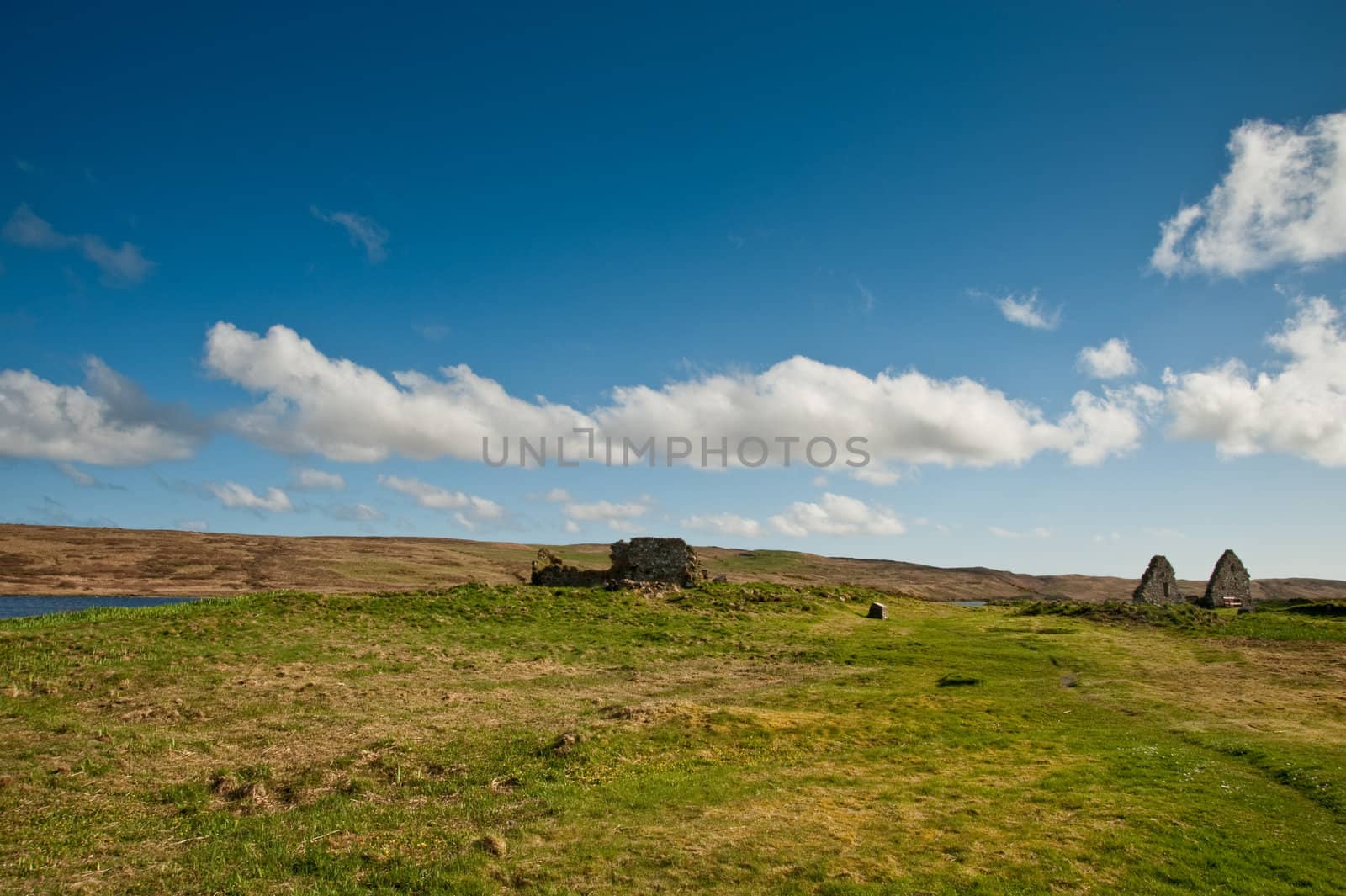 Eilean Mor Loch Finlaggan, ancient seat of the Lord of the Isles