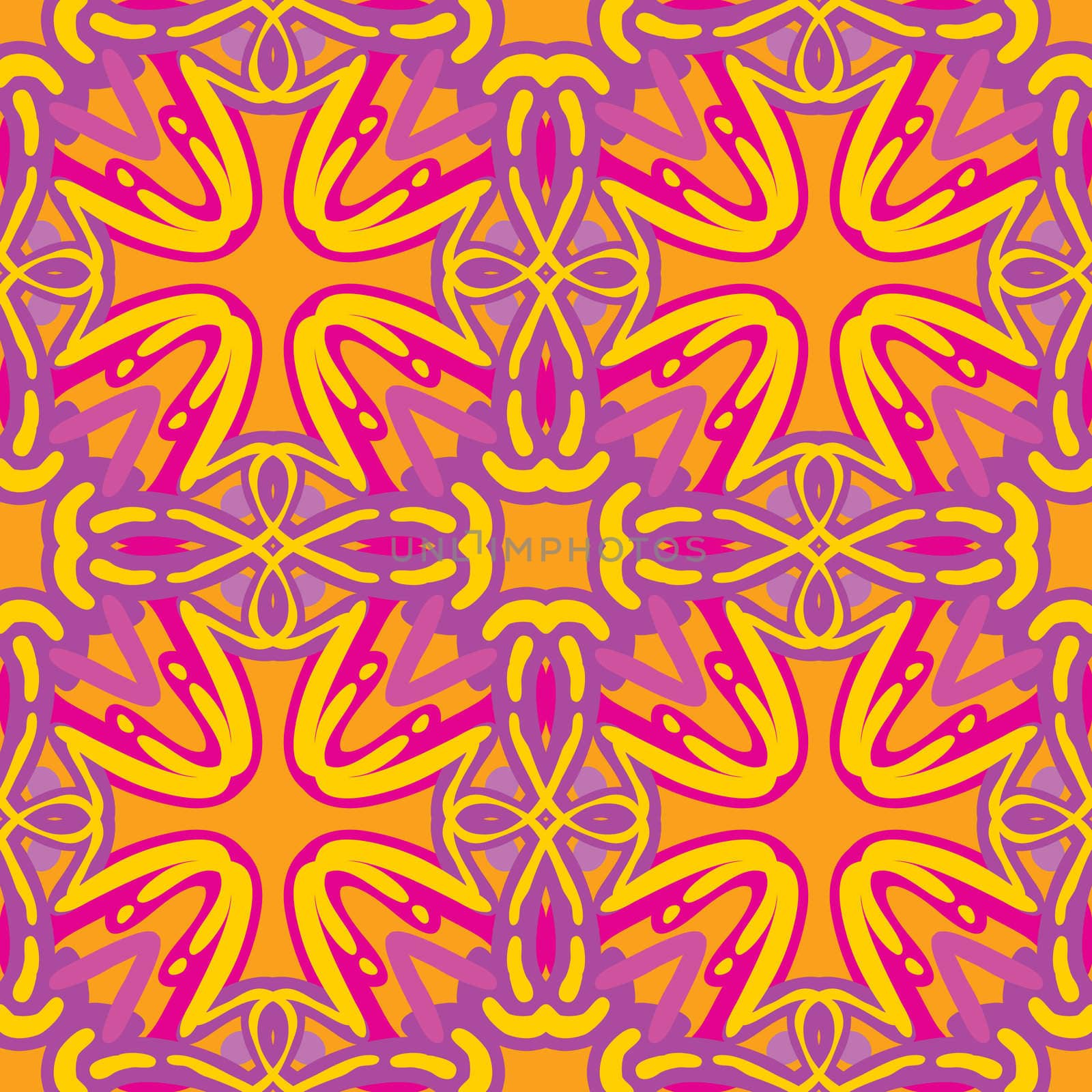 Cross symbols inside a seamless background pattern