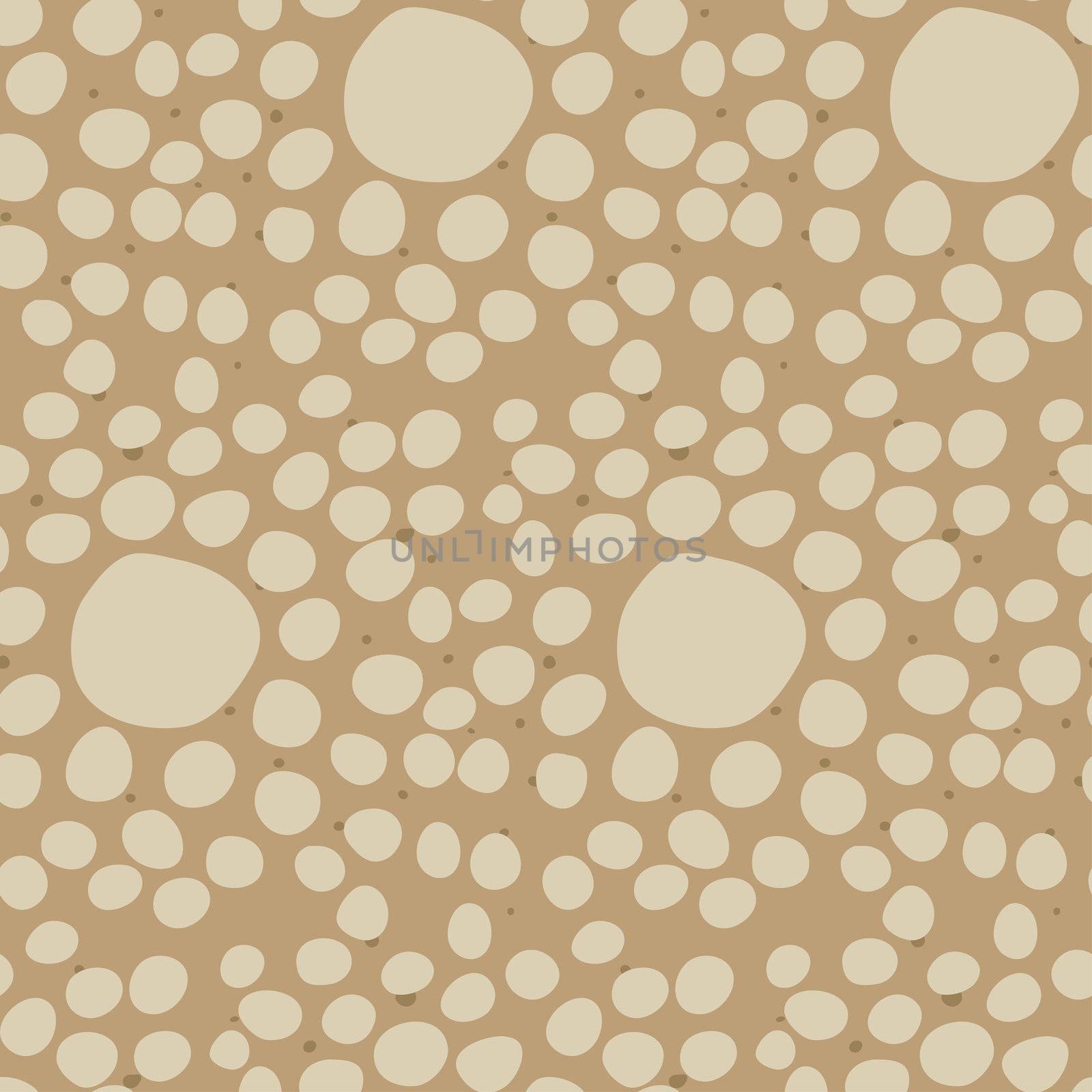 Random brown blobs in a seamless wallpaper pattern background