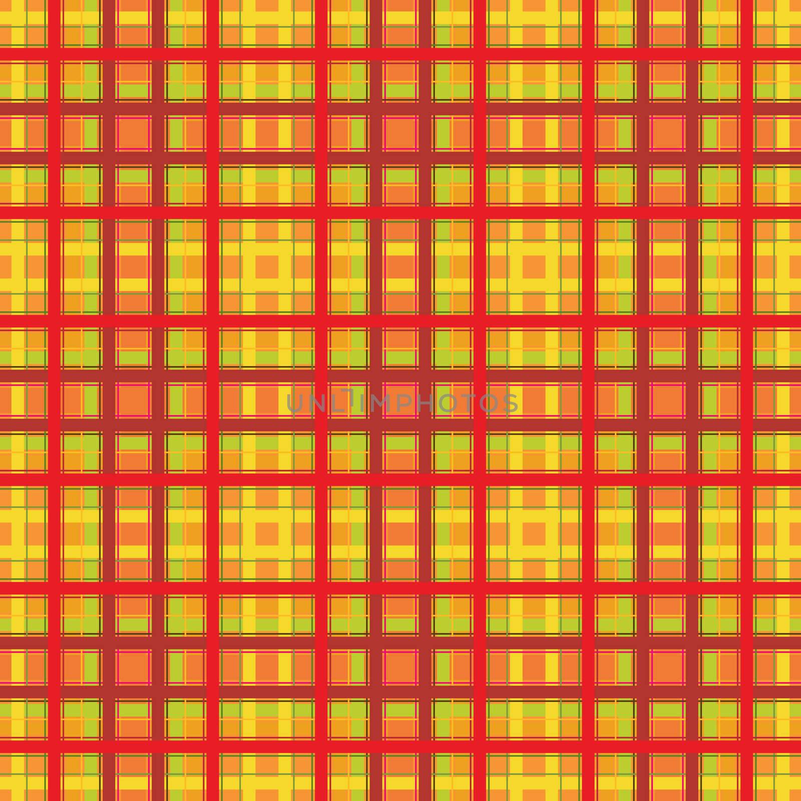 Warm colored seamless stitch pattern for wallpaper or tablecloth backgrounds