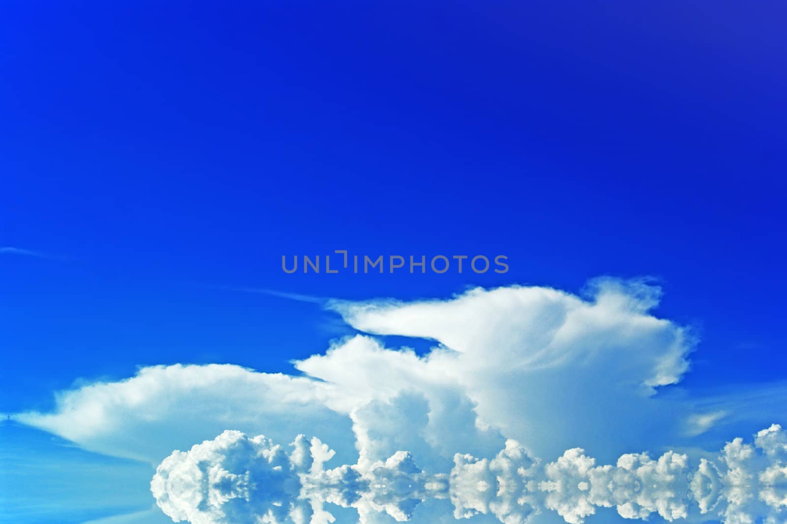 Sky clouds background  material by xfdly5