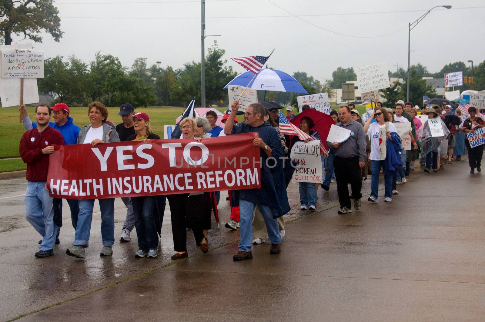 Health Care Protestors by shalomyoseph