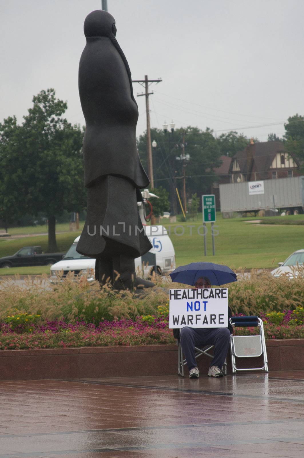 Health Care Protesters by shalomyoseph