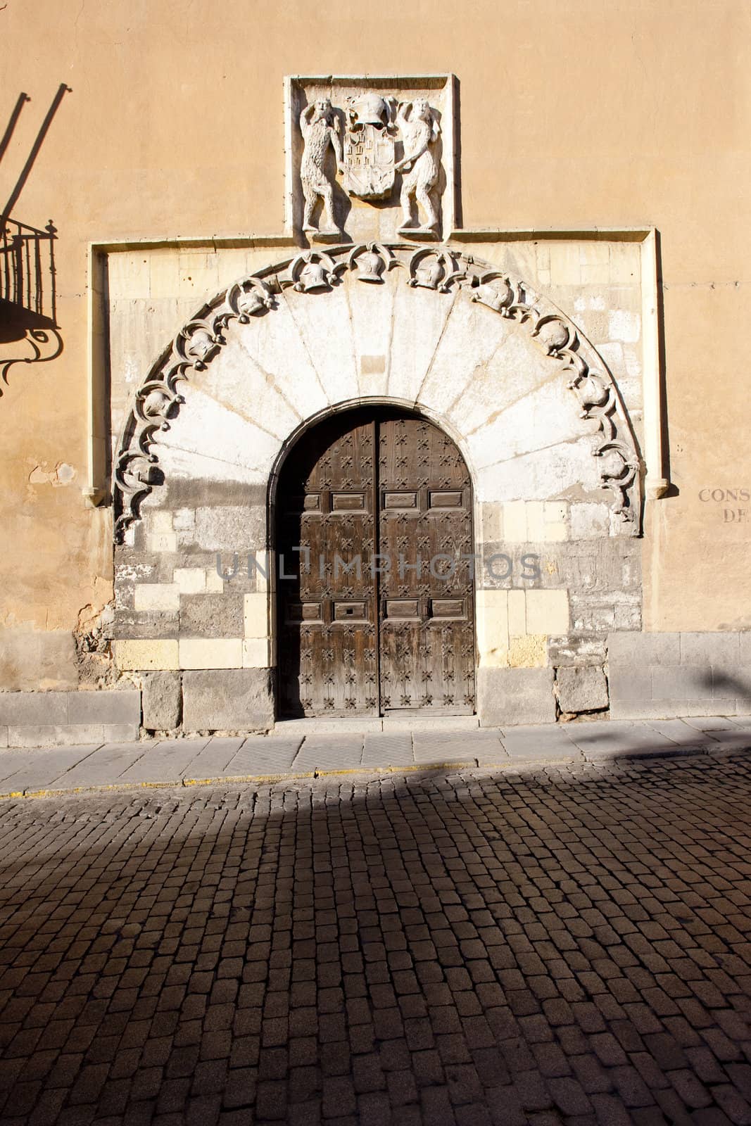 house''s detail, Segovia, Castile and Leon, Spain