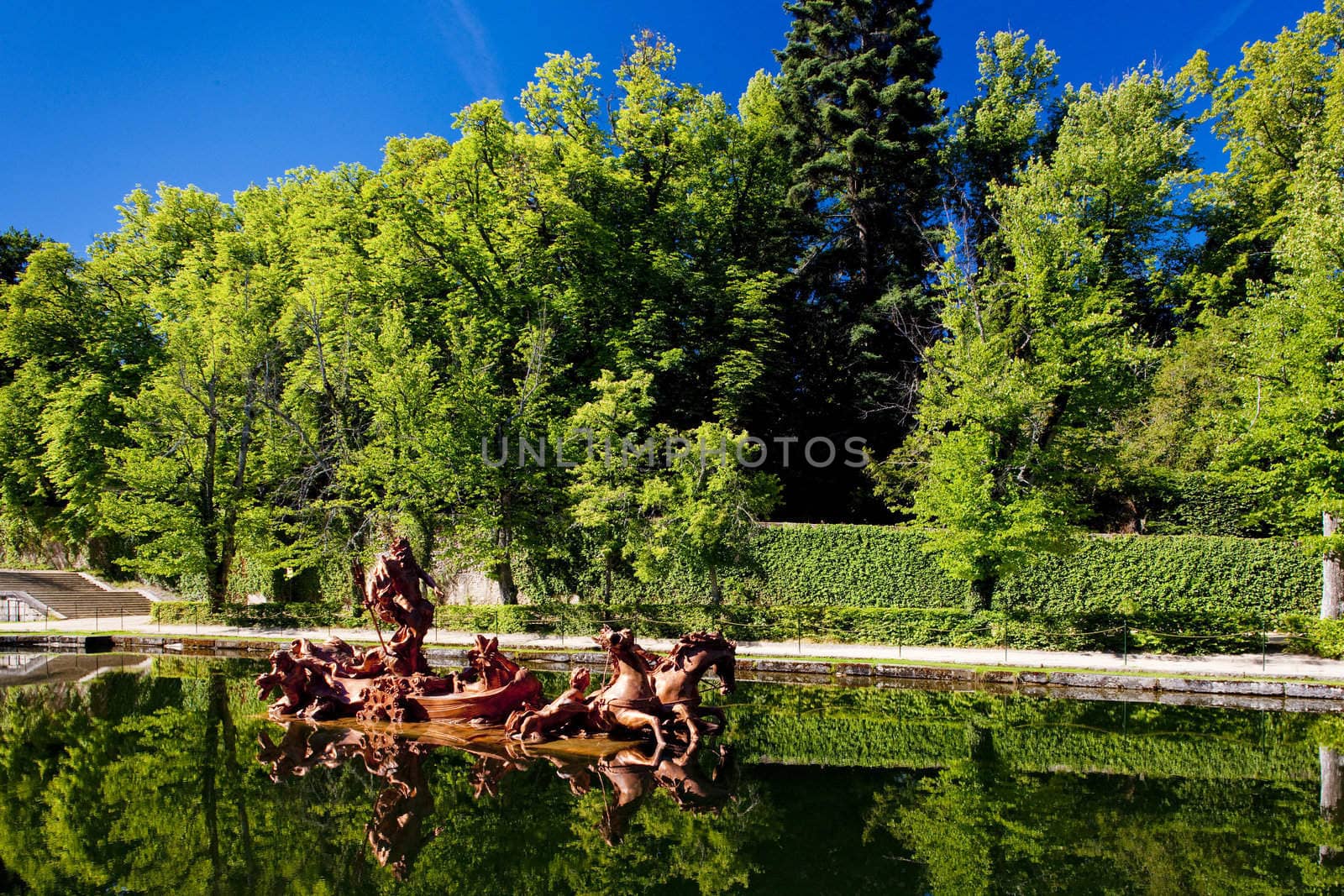 La Granja de San Ildefonso''s garden, Segovia Province, Castile and Leon, Spain