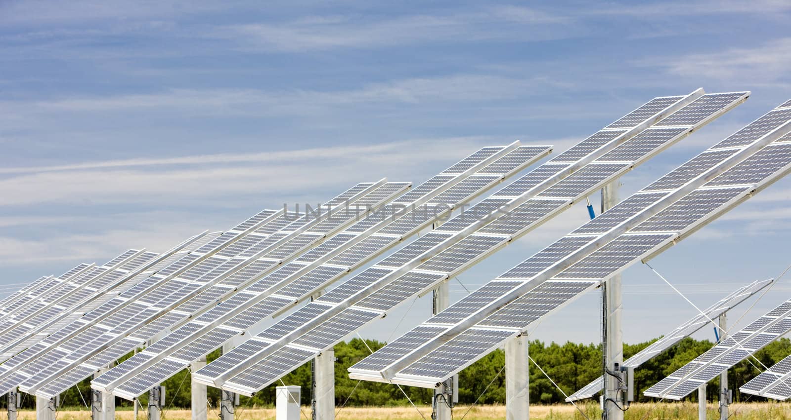solar panels, Castile and Leon, Spain