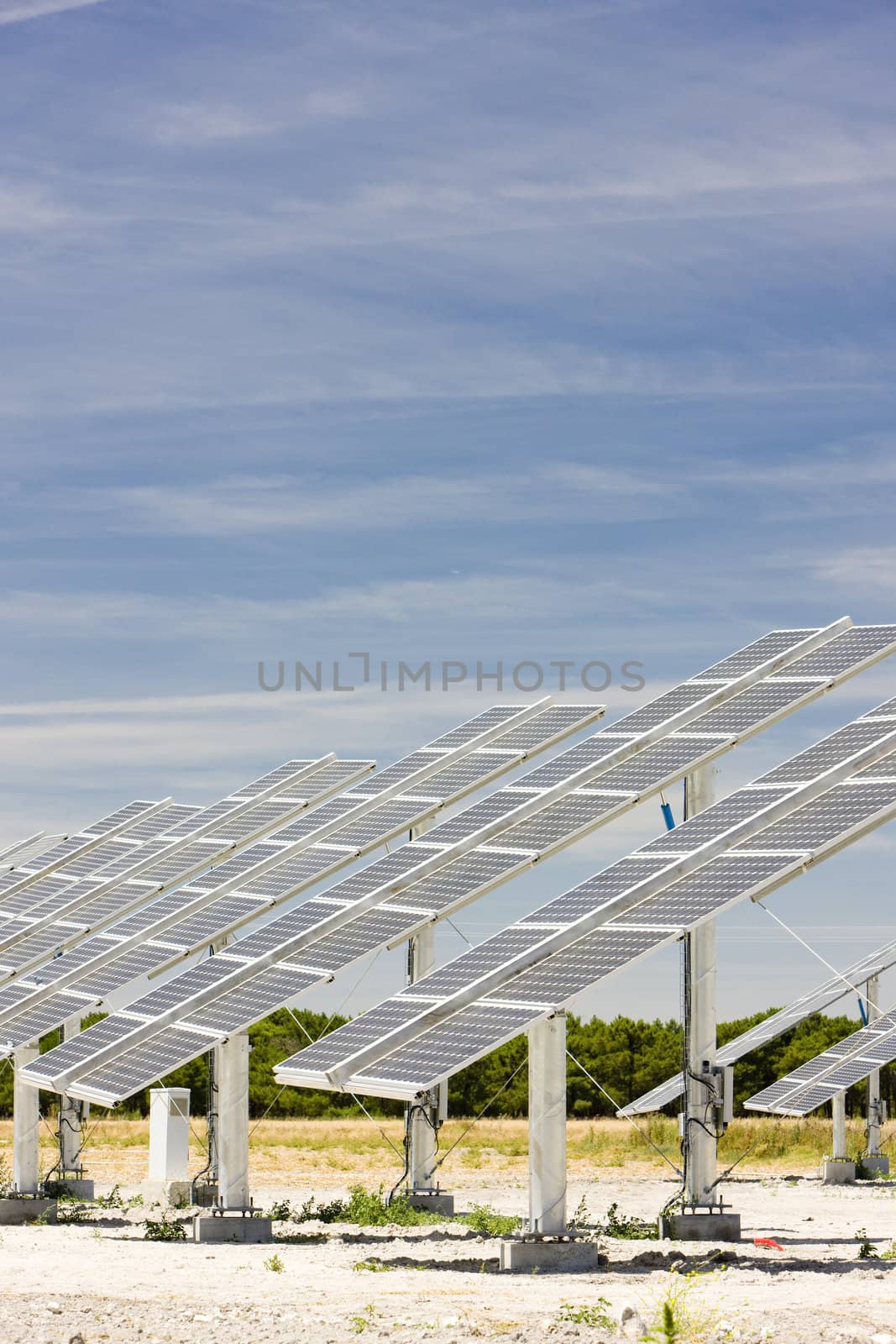 solar panels, Castile and Leon, Spain