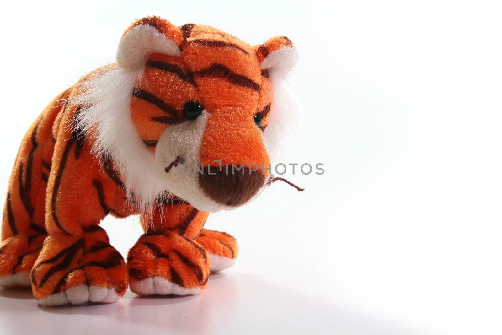 Soft toy a tiger - a symbol of 2010 on east calendar.