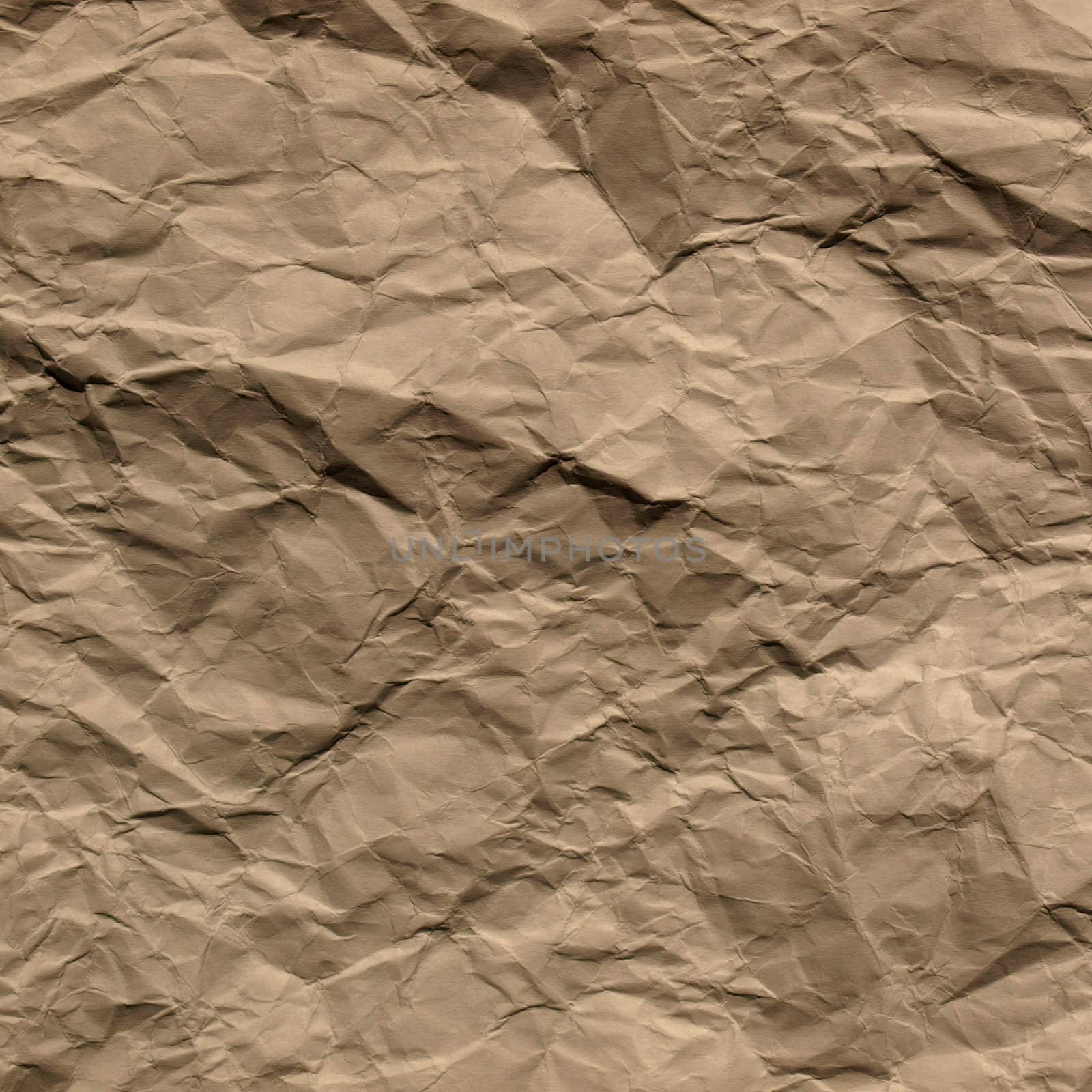 Rippled paper sheet useful as a background