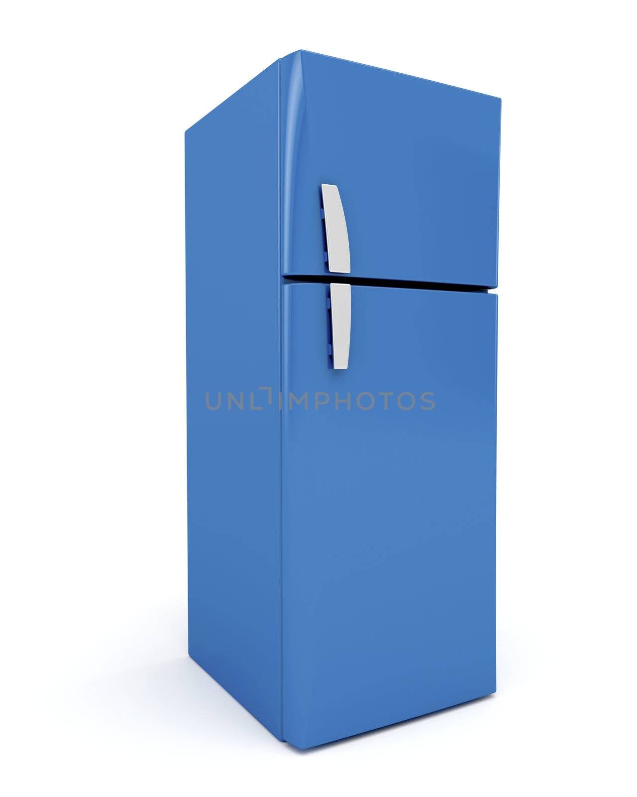 Blue fridge by magraphics