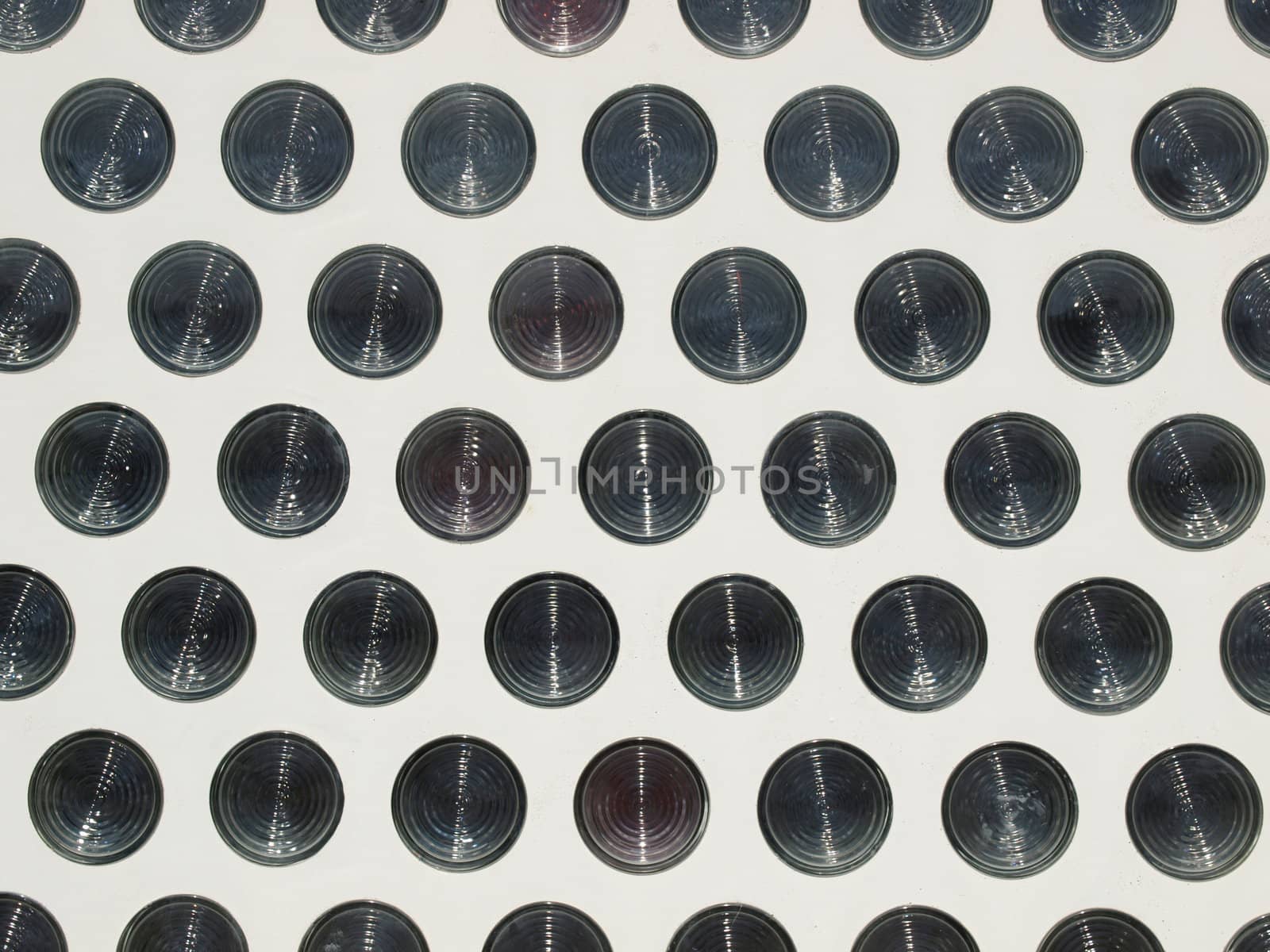 Decorated architectural glass useful as a background