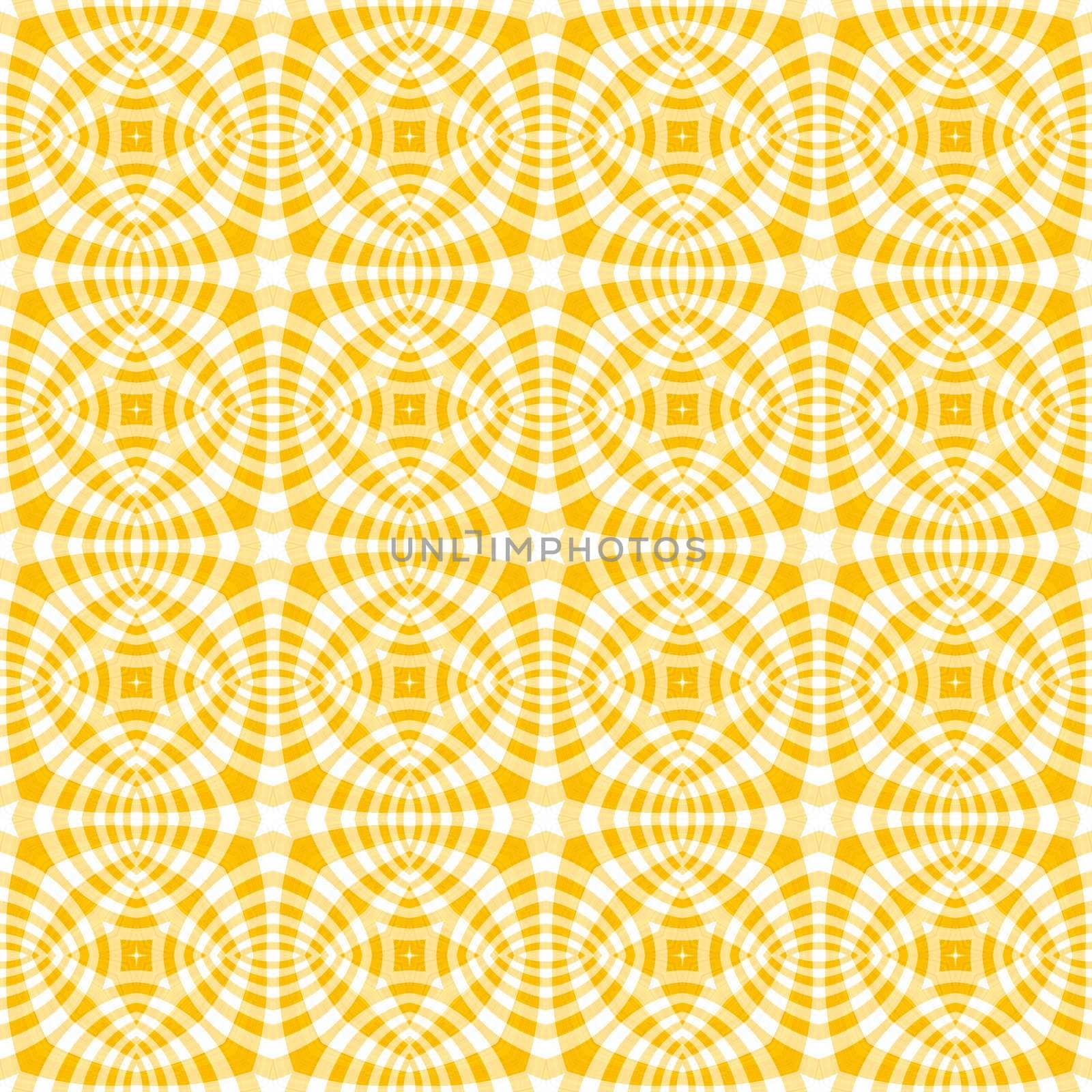 yellow transparent textile pattern by weknow