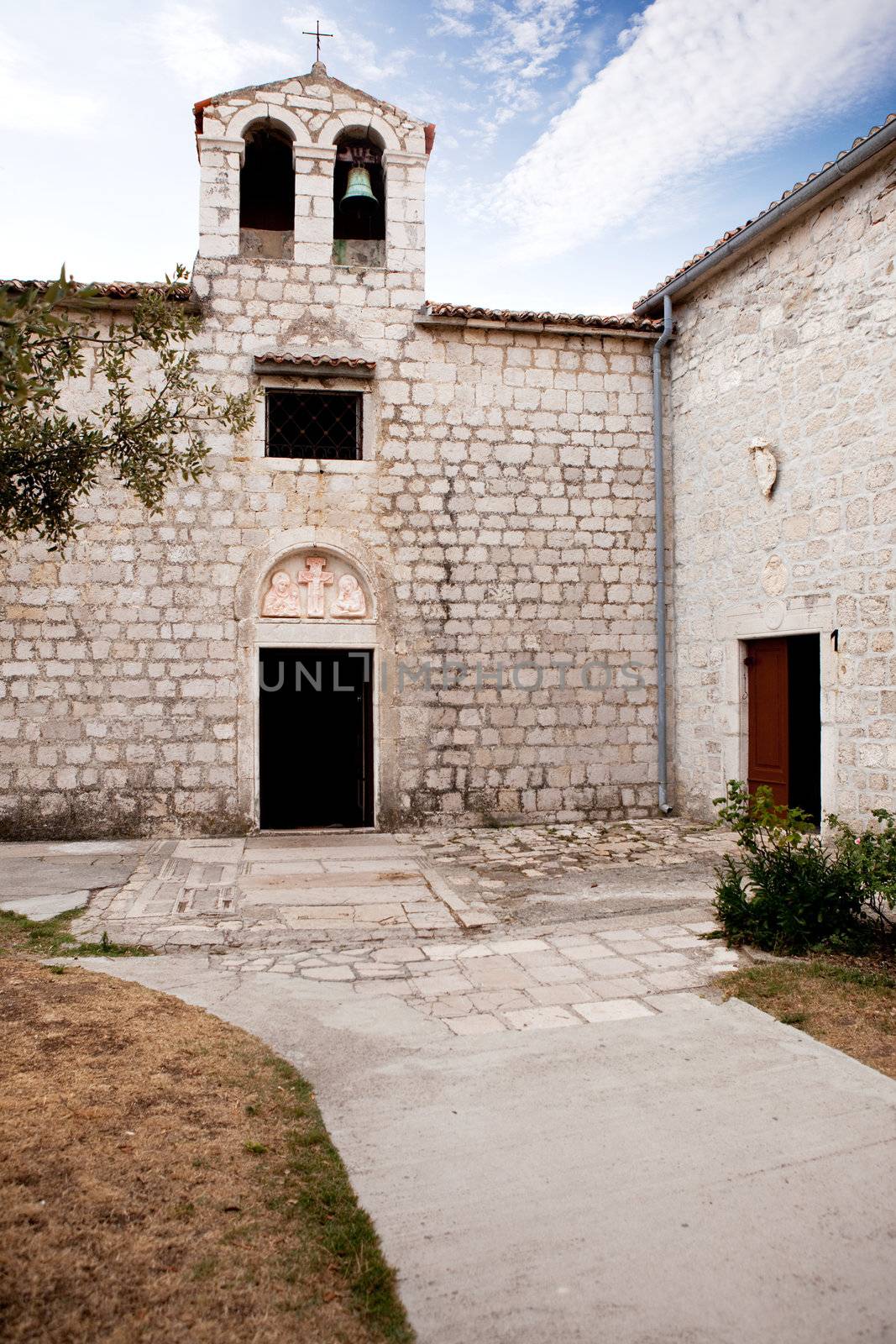 Medieval Church by leaf