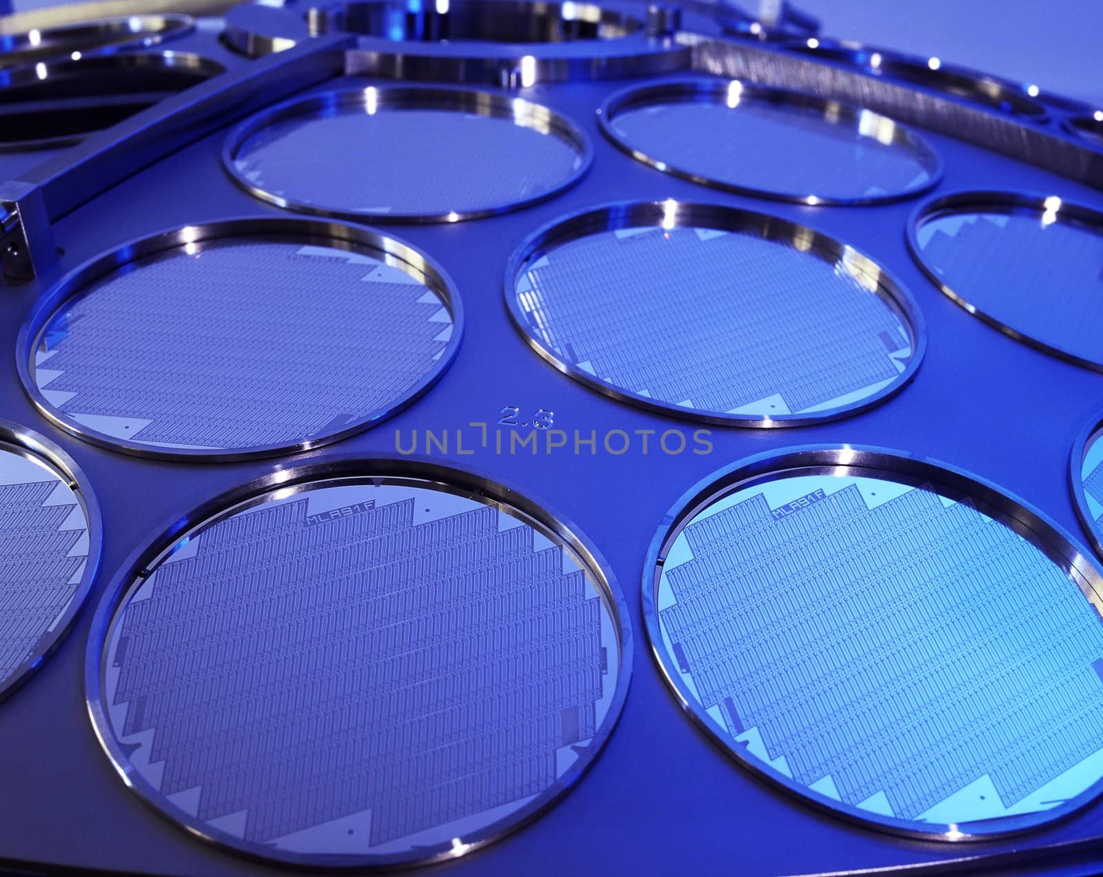 production of a silicon wafer