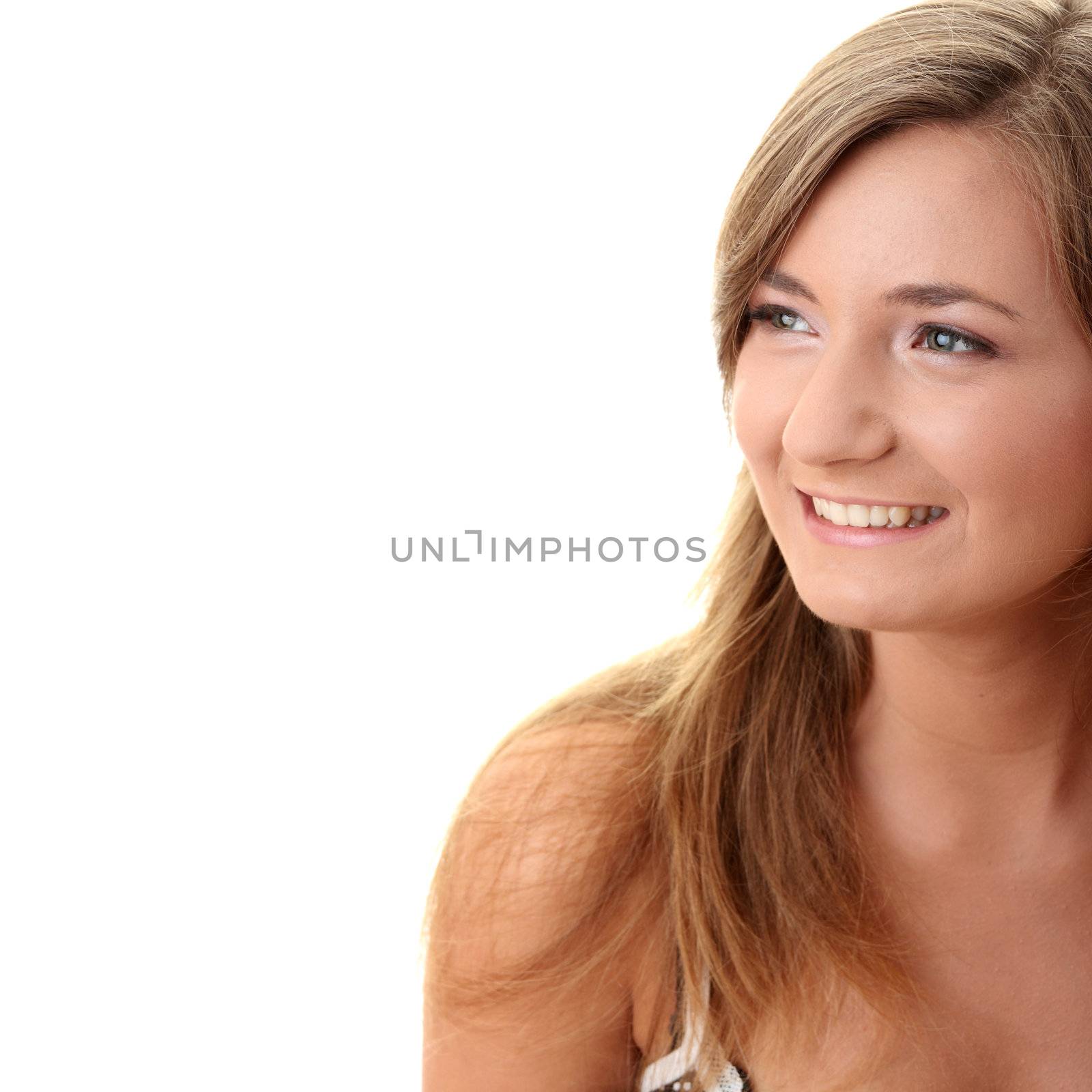 Attractive young woman (girl) portrait by BDS