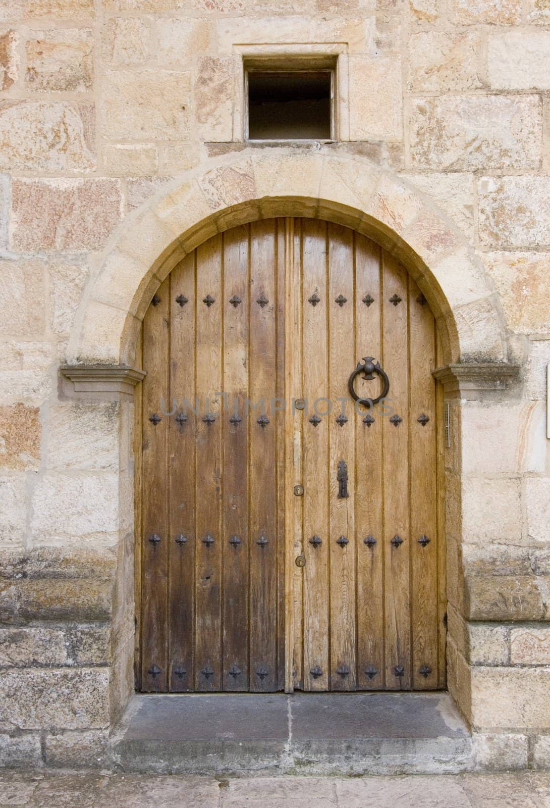 image of the detail of an old door