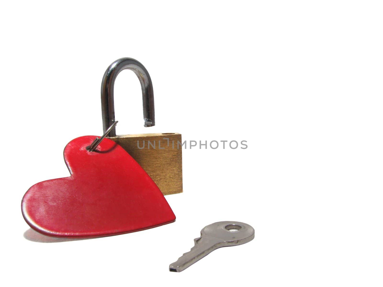 Heart, padlock, key by Svetovid