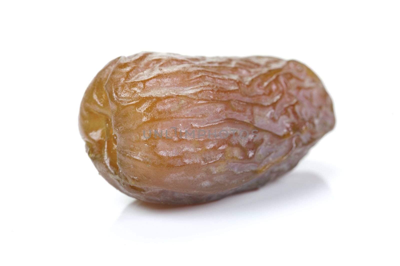 Dates isolated against a white background