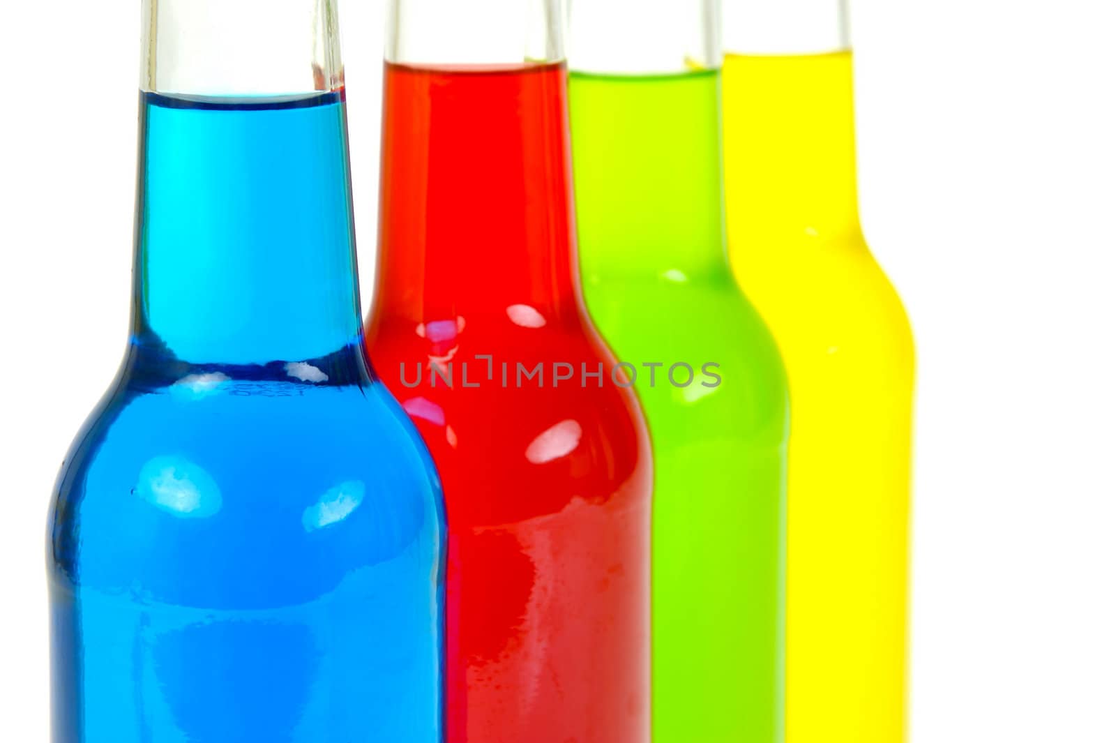 Alco Pop premix alcoholic drinks isolated against a white background