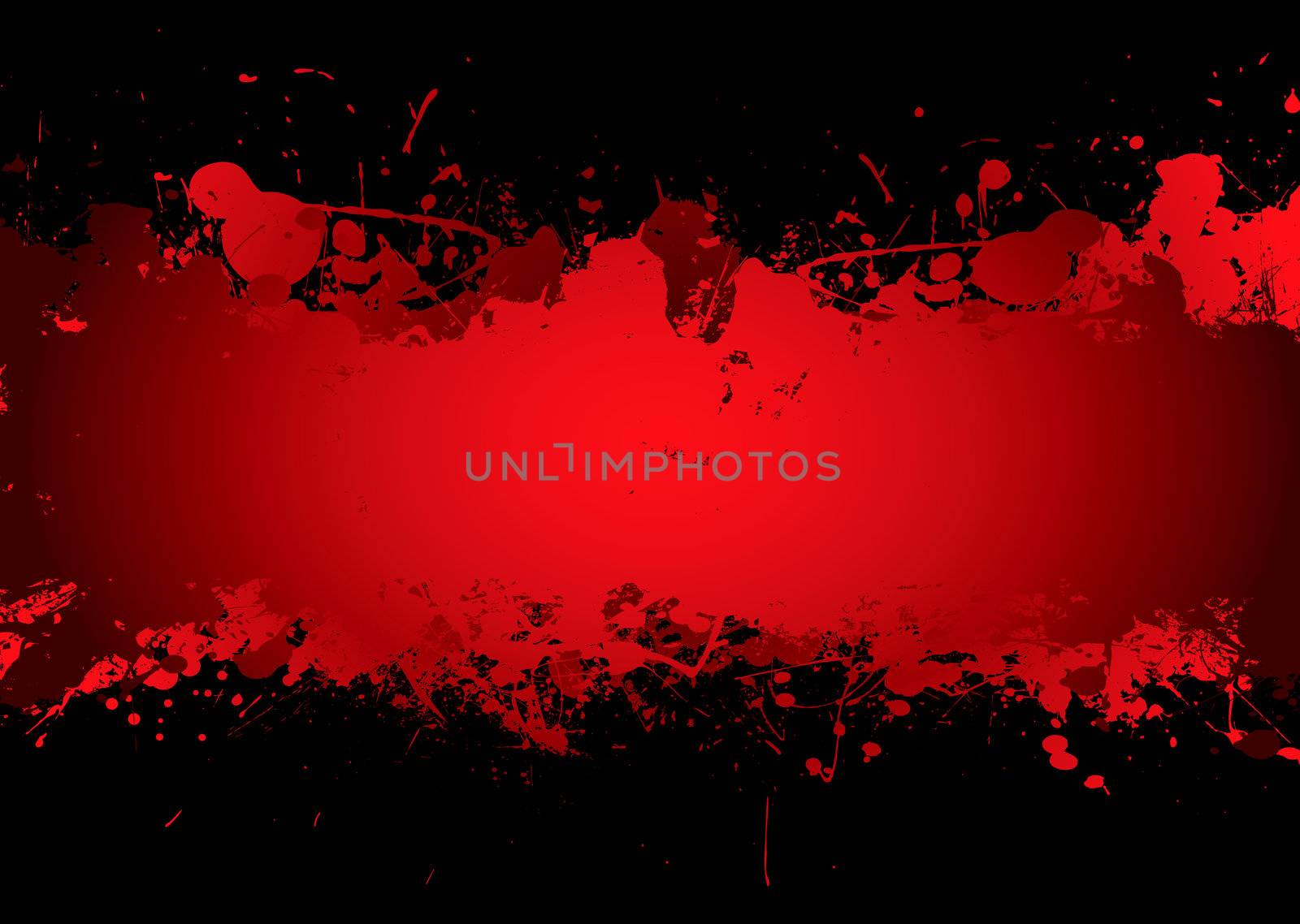 Bright red blood stream with abstract background effect with copyspace