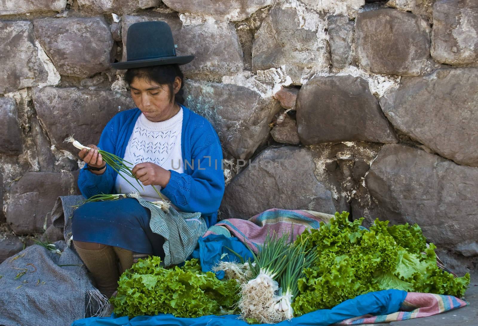 Peruvian woman by kobby_dagan