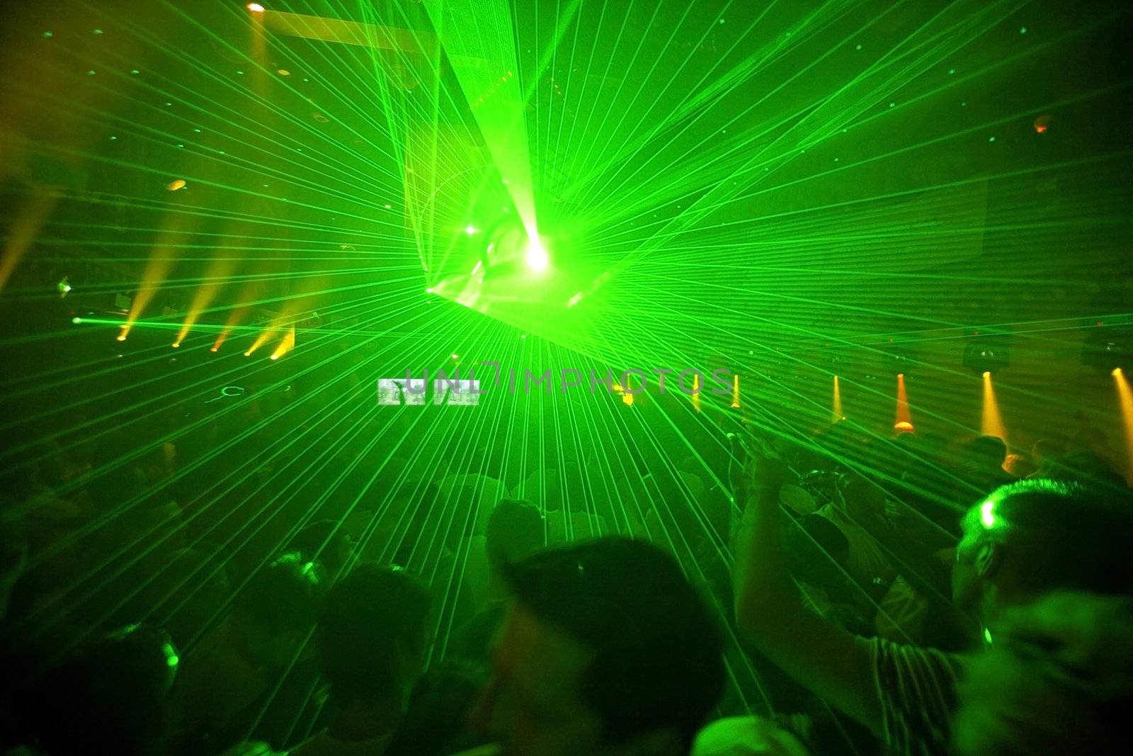 Night Club Music Event Party Laser Lights Background