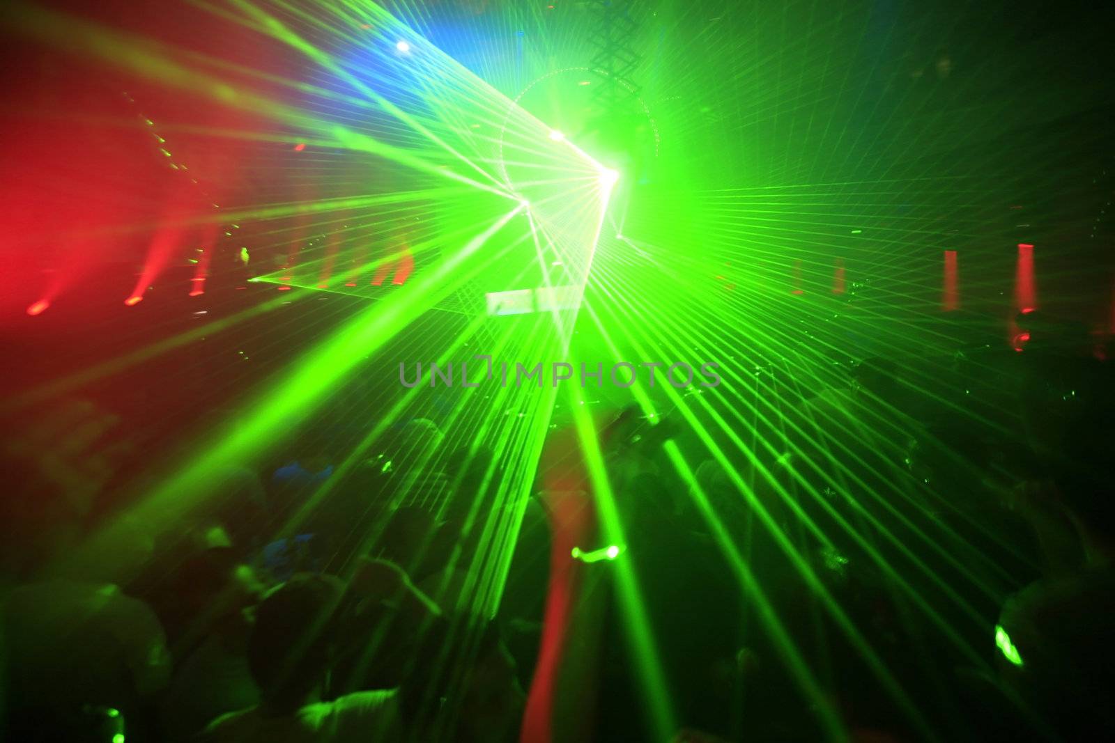 Night Club Music Event Party Laser Lights Background