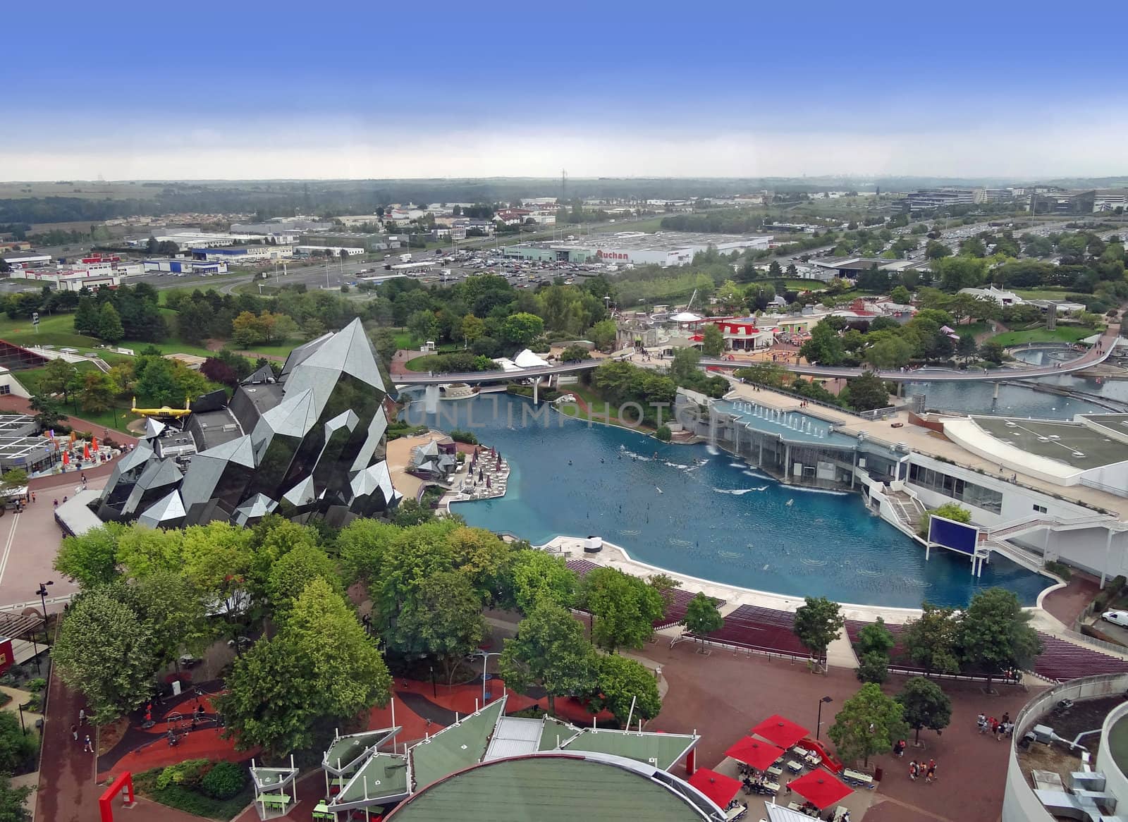 an attraction park in France