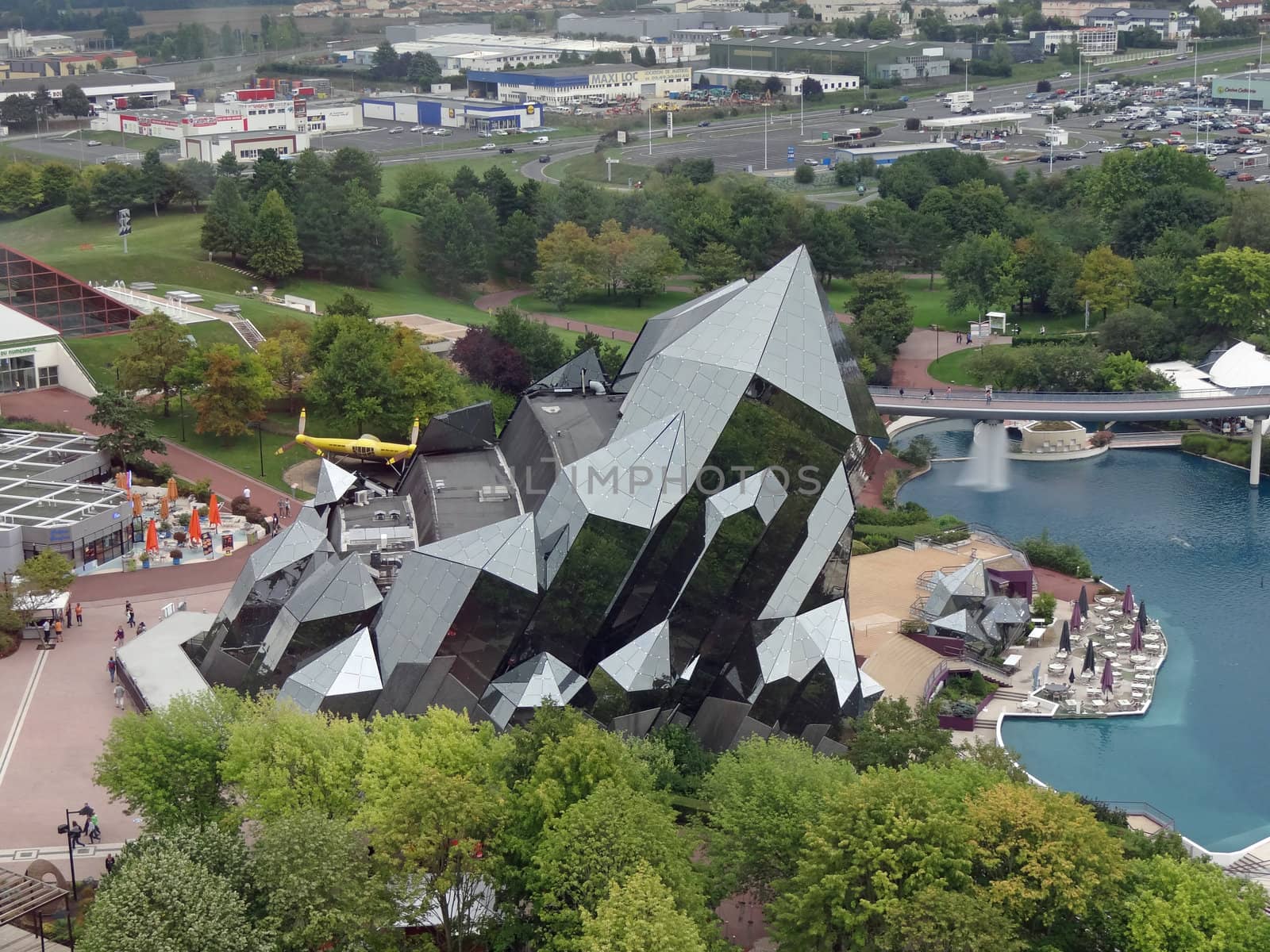 an attraction park in France