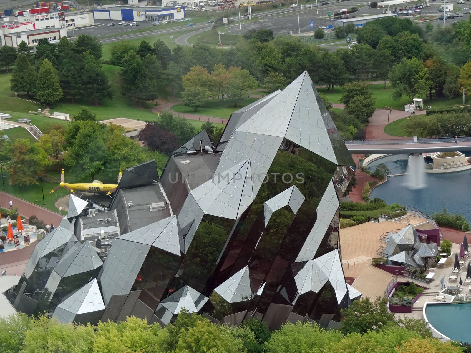 an attraction park in France