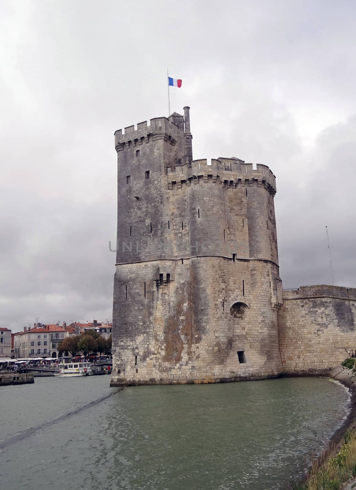 San Nicholas tower in La Rochelle, France