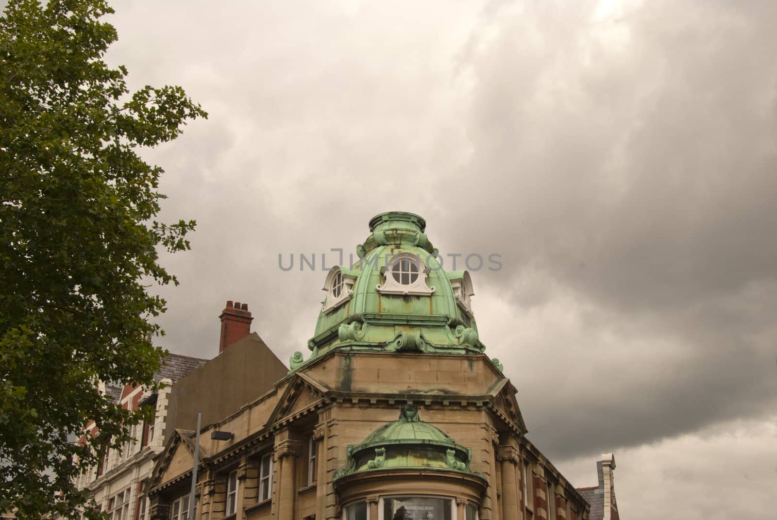 An Ornate Dome on a historic building in Yorkshire England