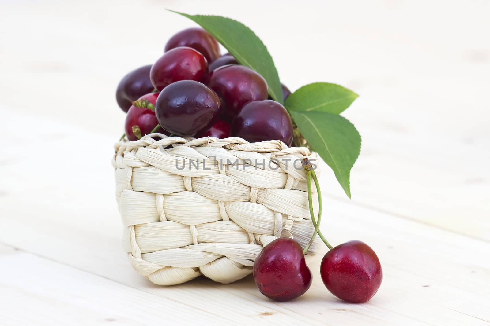 basket of cherries