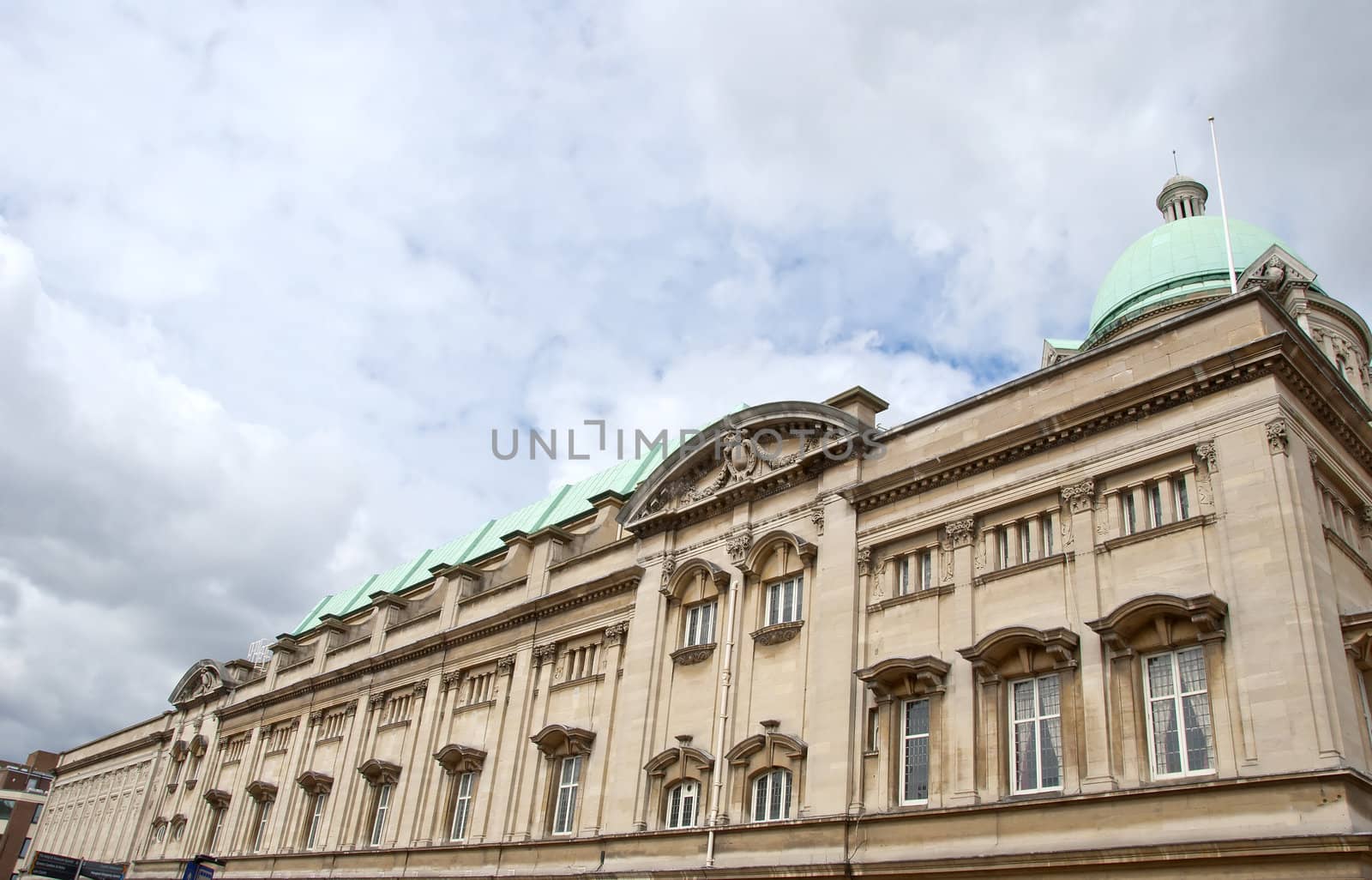 A View on the Historic Guildhall in Hull Yorkshire