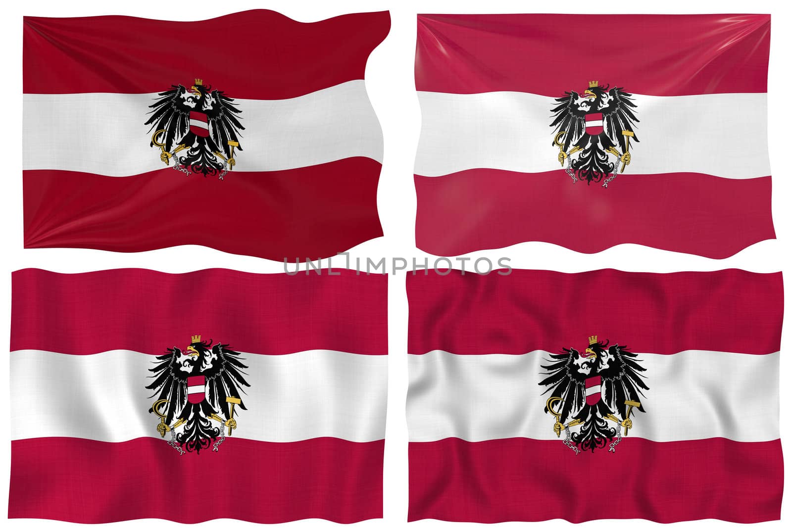 Flag of Austria by clearviewstock