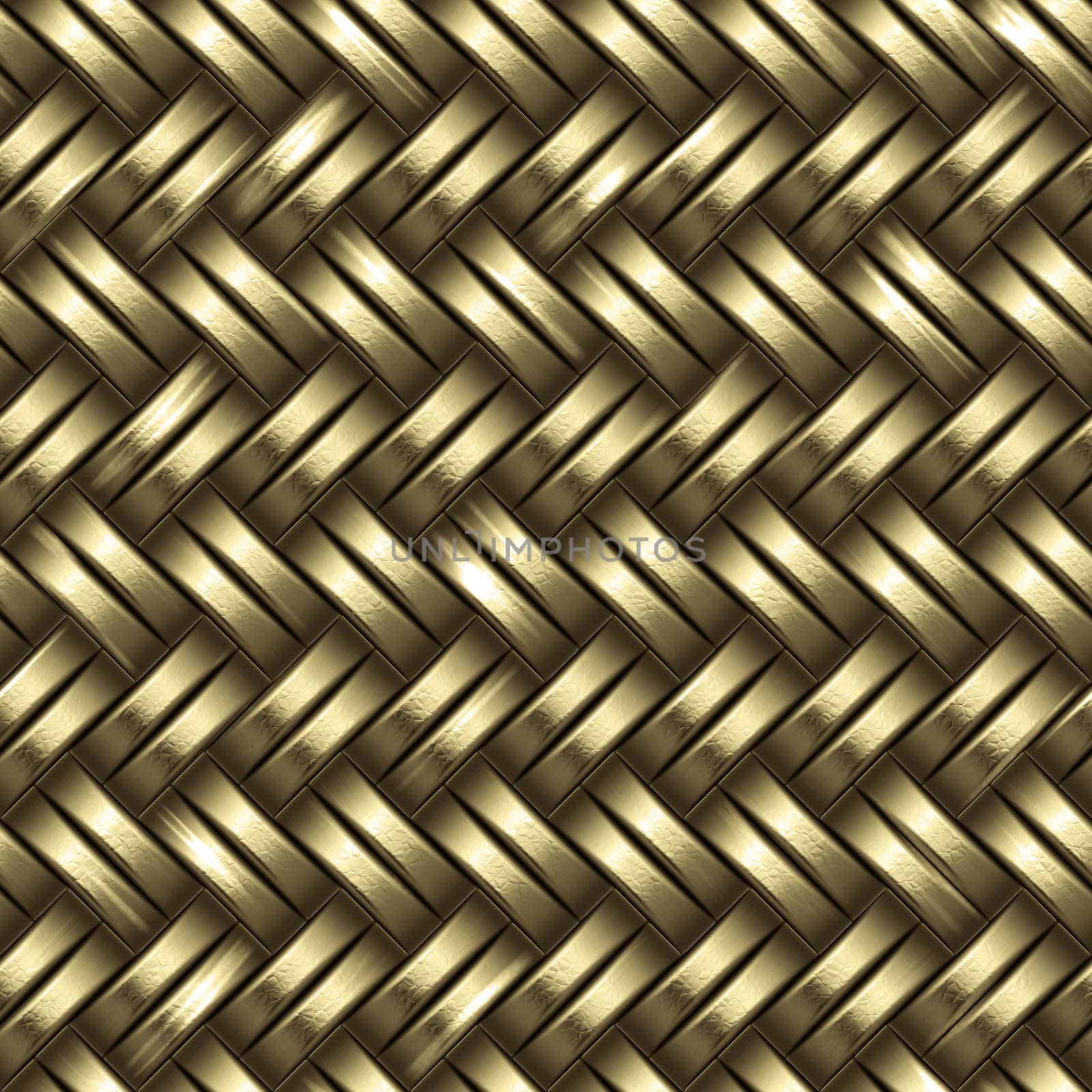 great background image of strong woven golden metal